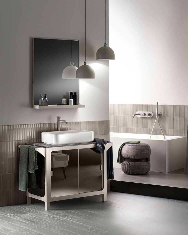 Diesel Living: Bathrooms in partnership with Scavolini