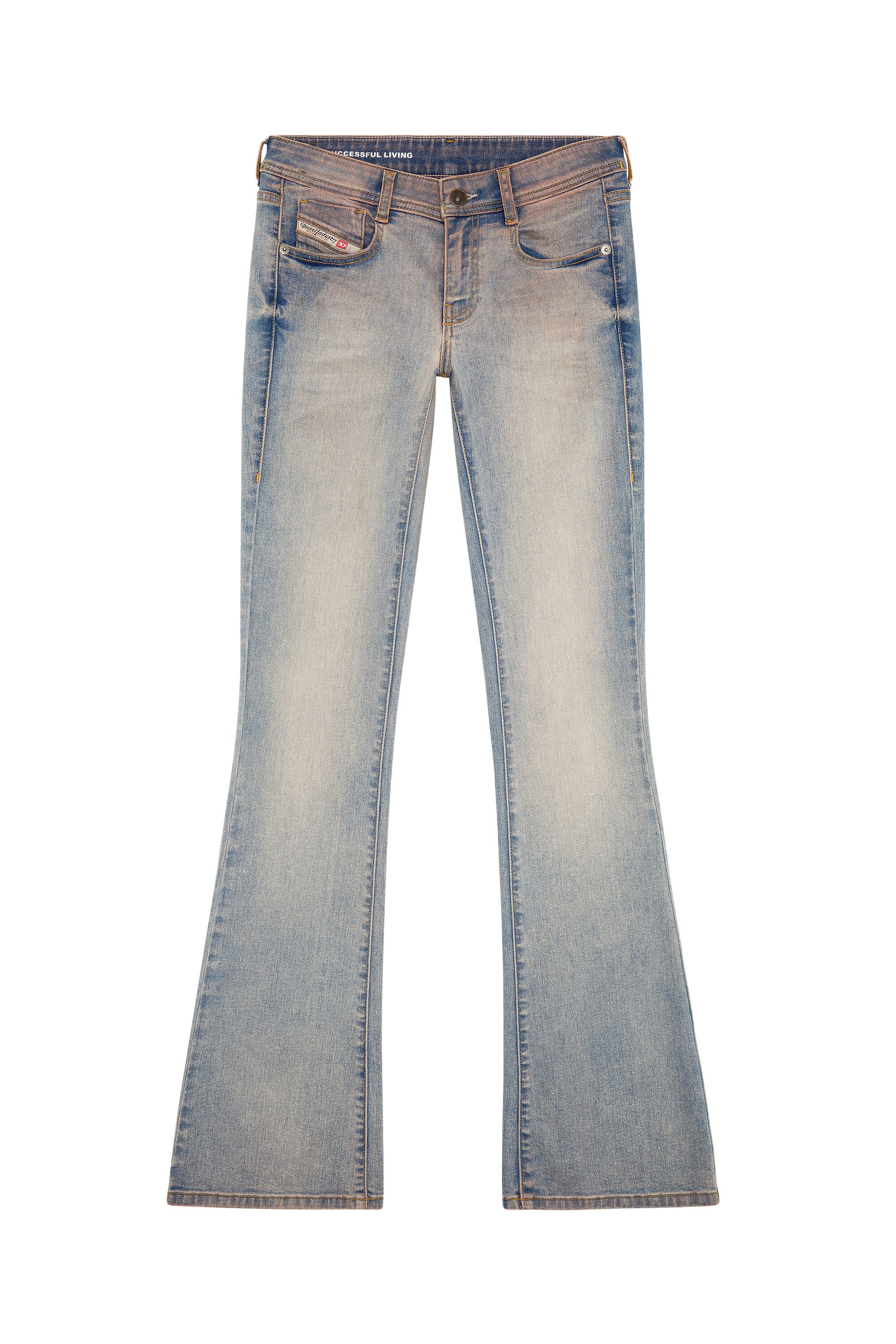 Diesel - Woman Bootcut and Flare Jeans 1969 D-Ebbey 0PFAT, Light Blue - Image 2