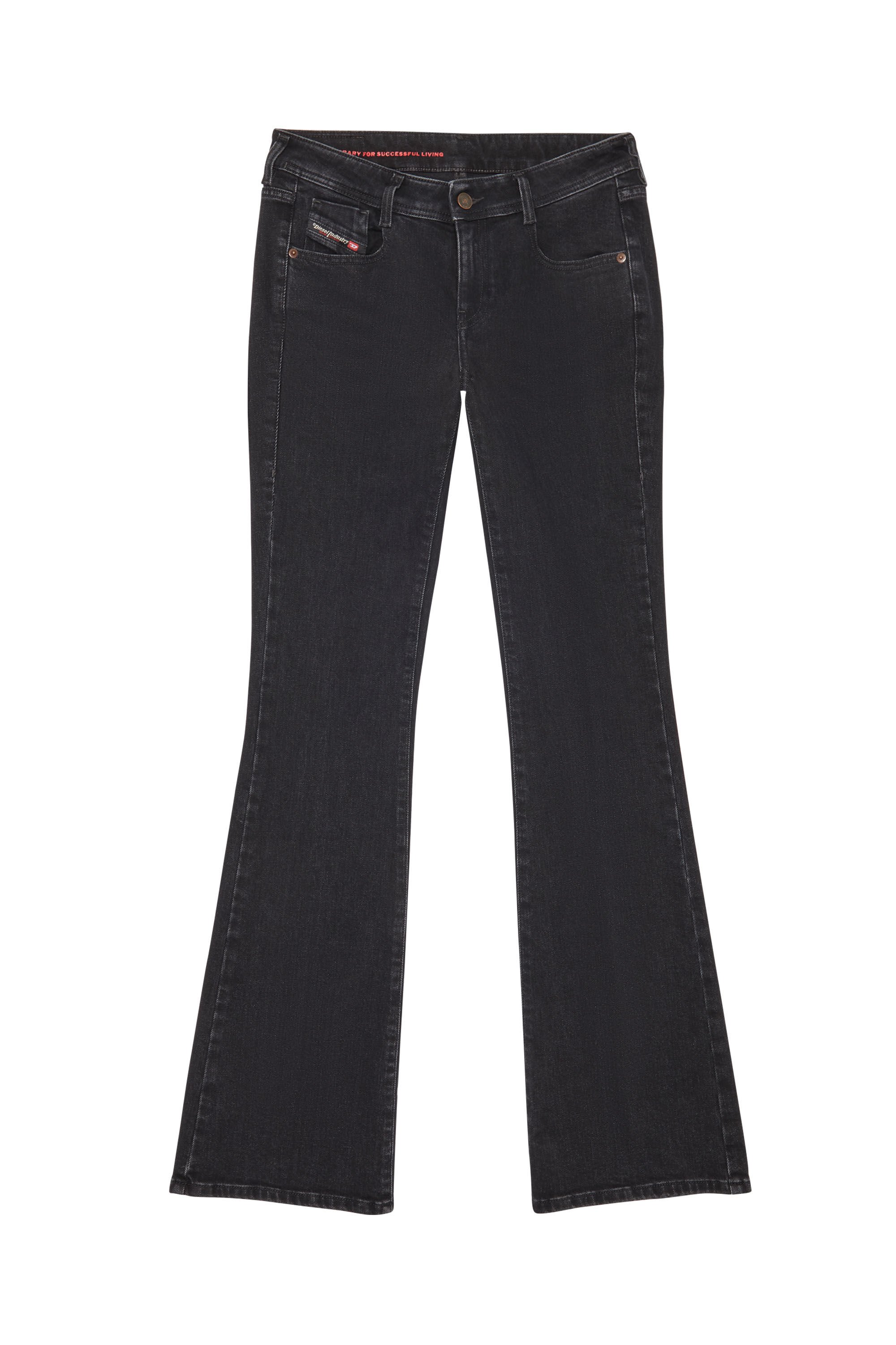 Diesel - Woman Bootcut and Flare Jeans 1969 D-Ebbey Z9C25, Black/Dark grey - Image 2