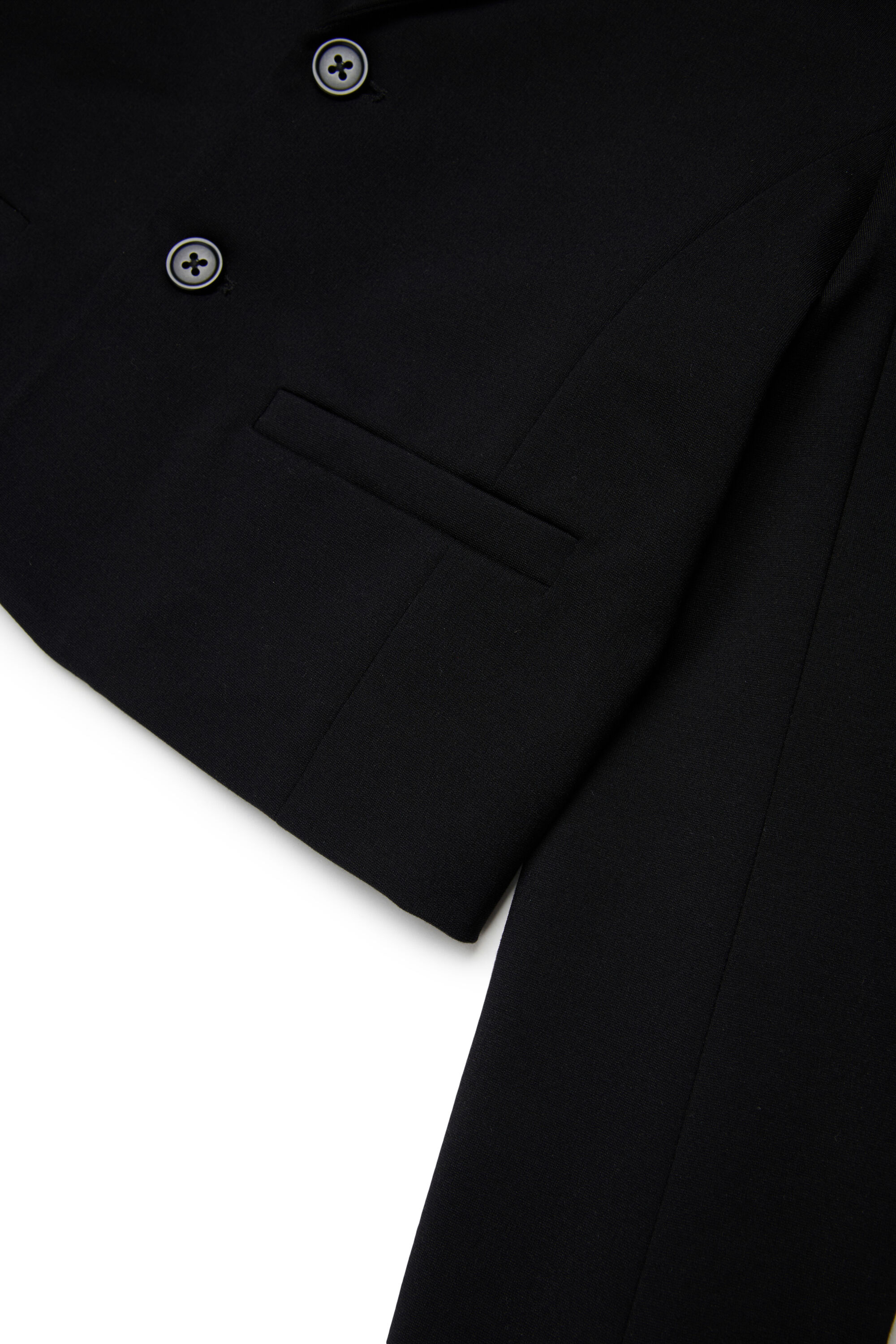 Diesel - JDAMY, Woman's Cropped blazer with welt pockets in Black - 4