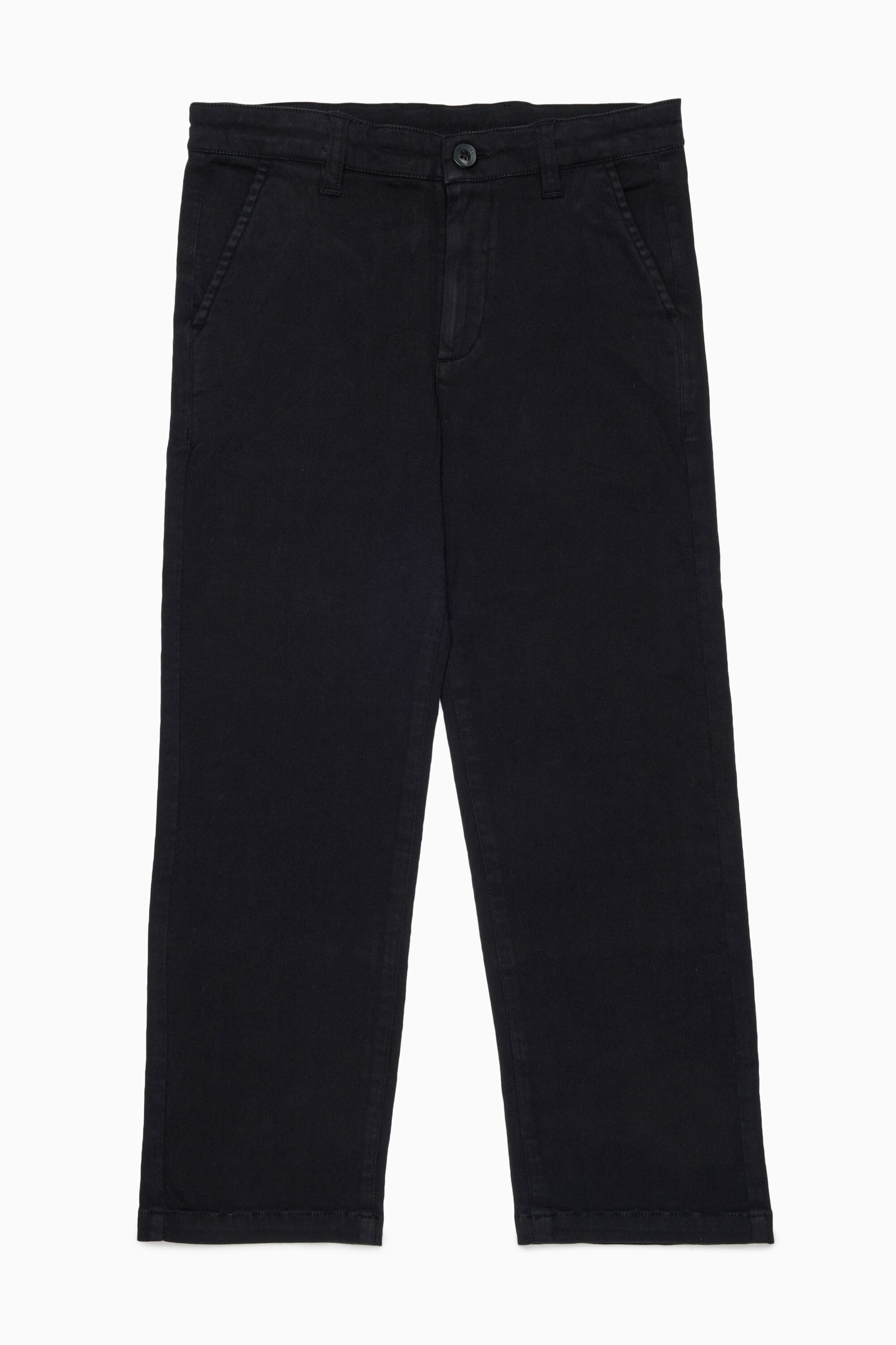 Diesel - PTIMO, Man's Chino pants in stretch cotton in Black - 1