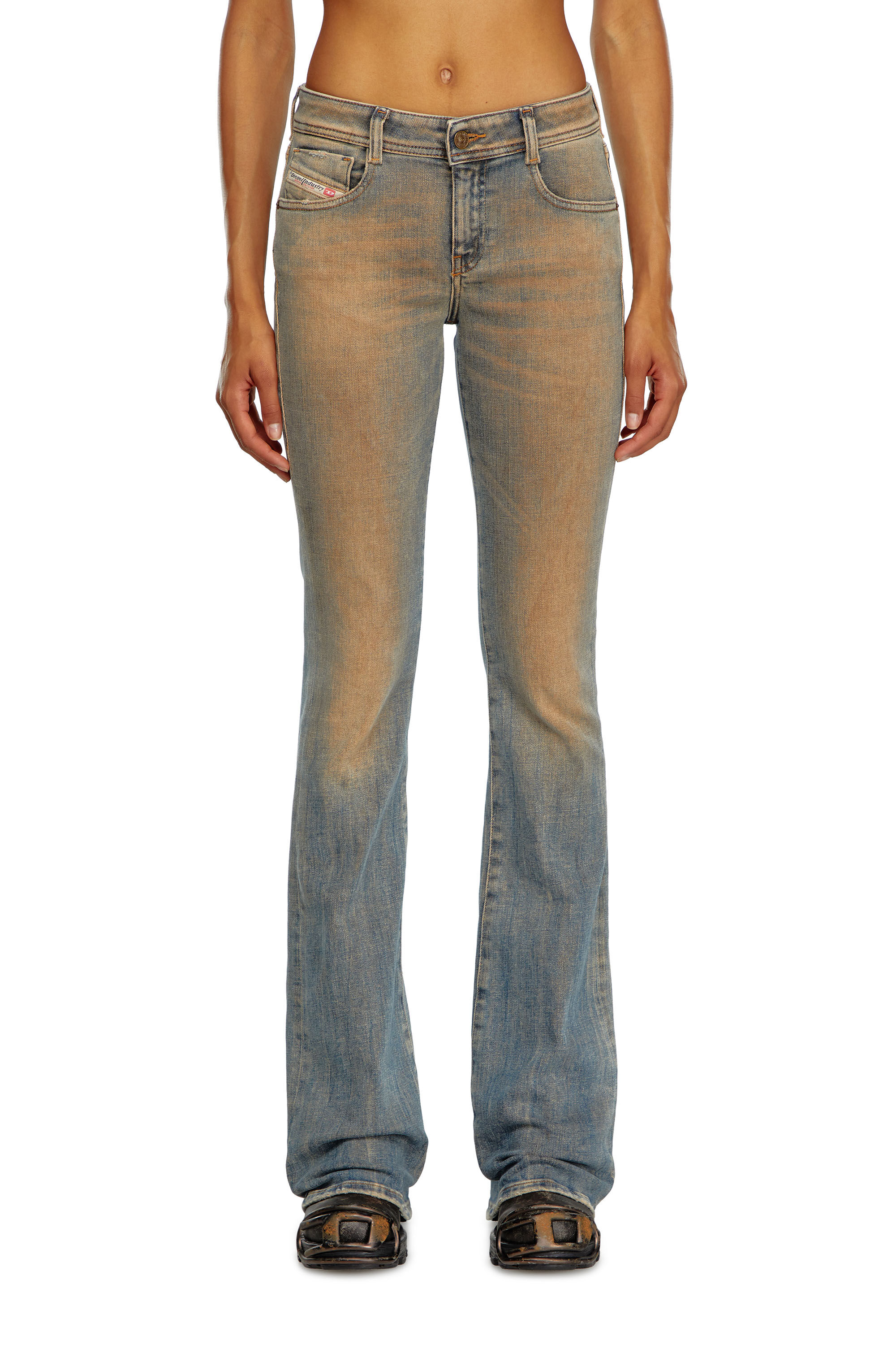 Diesel - Woman's Bootcut Jeans 1969 D-Ebbey 09J23, Medium blue - 3