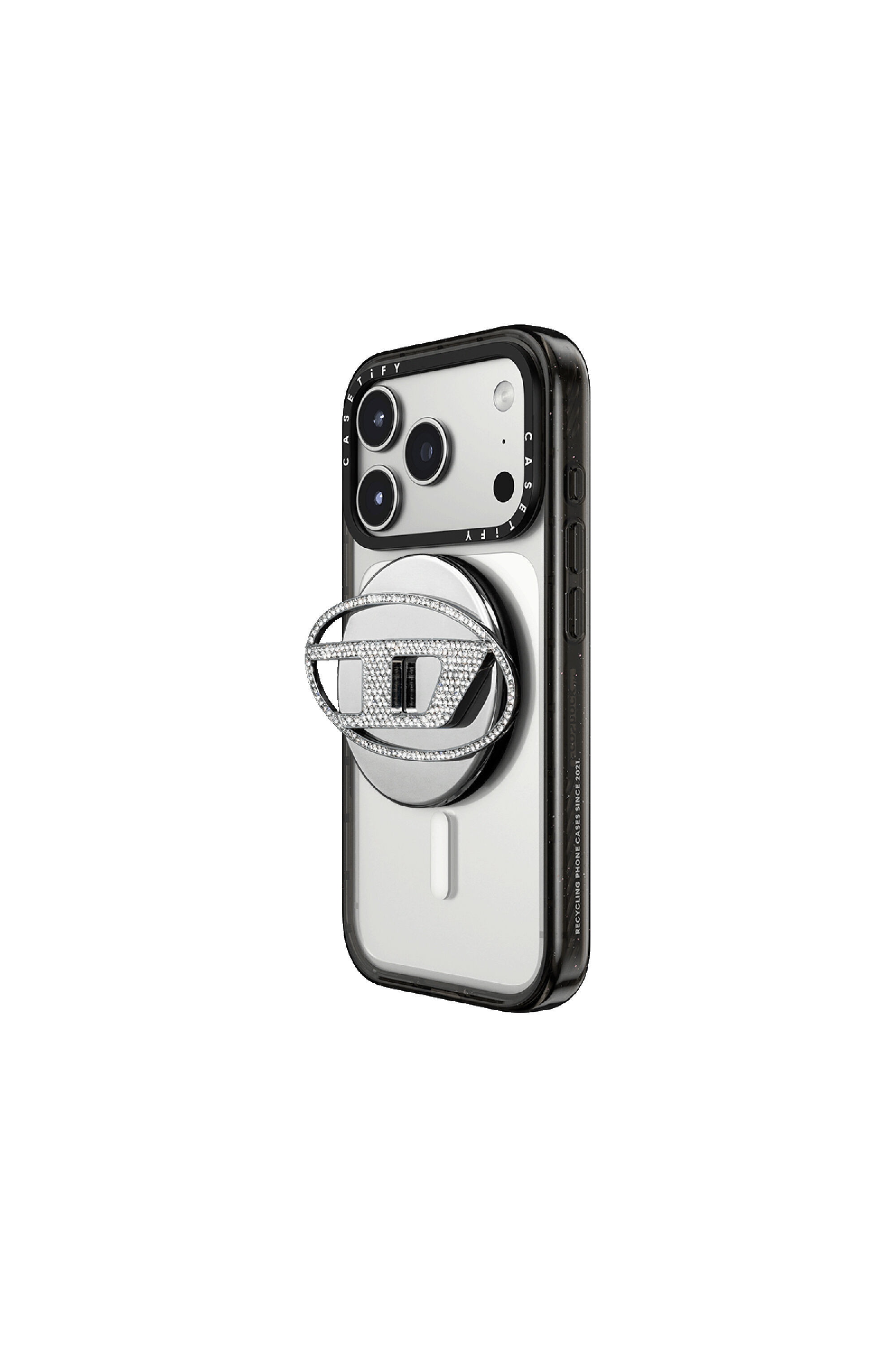 Diesel - 60604 GRIP STAND GRIP STAND, Unisex's Oval D Grip & Stand in Silver - 4