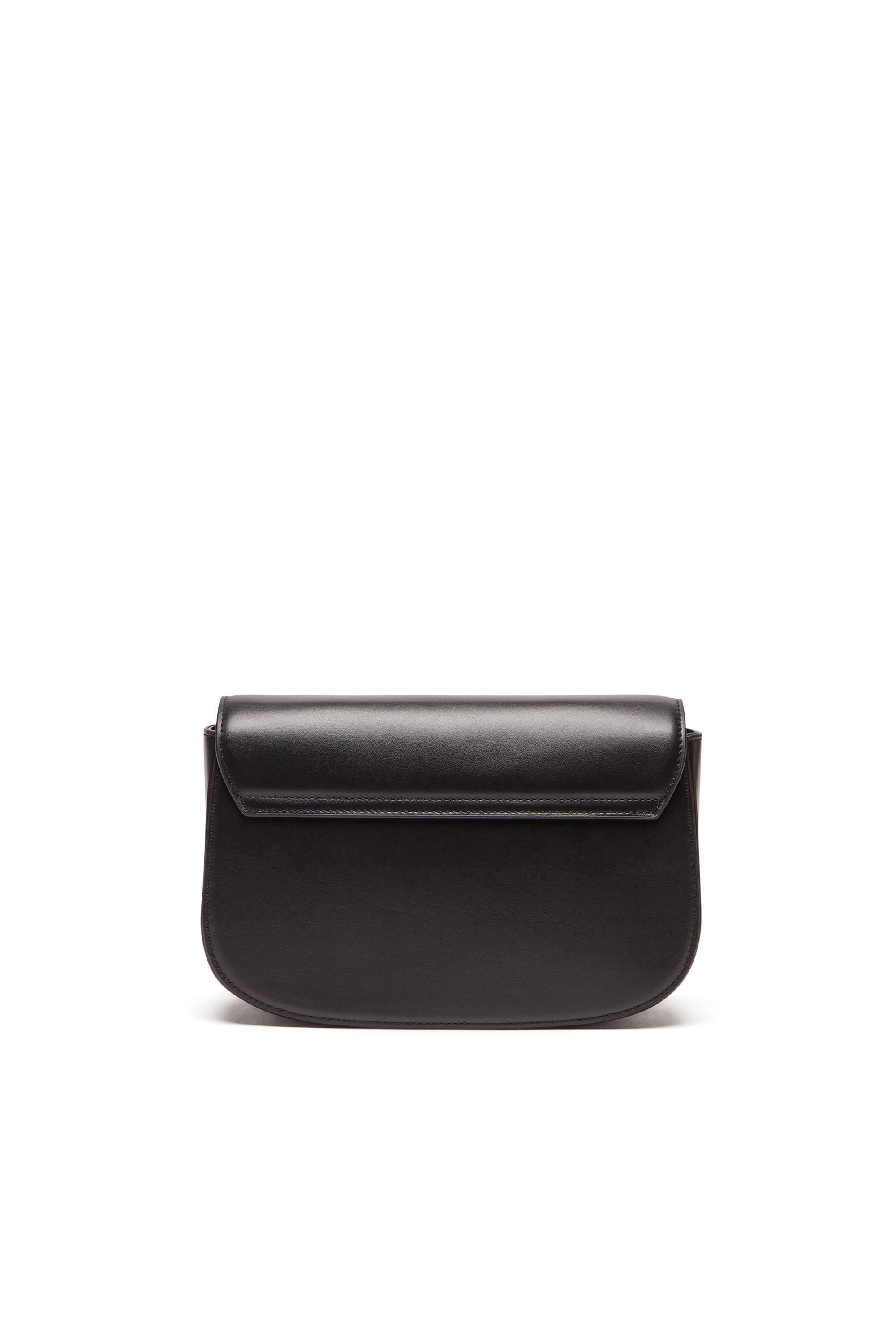 Diesel - 1DR M, Woman 1DR M-Iconic medium shoulder bag in leather in Black - Image 3