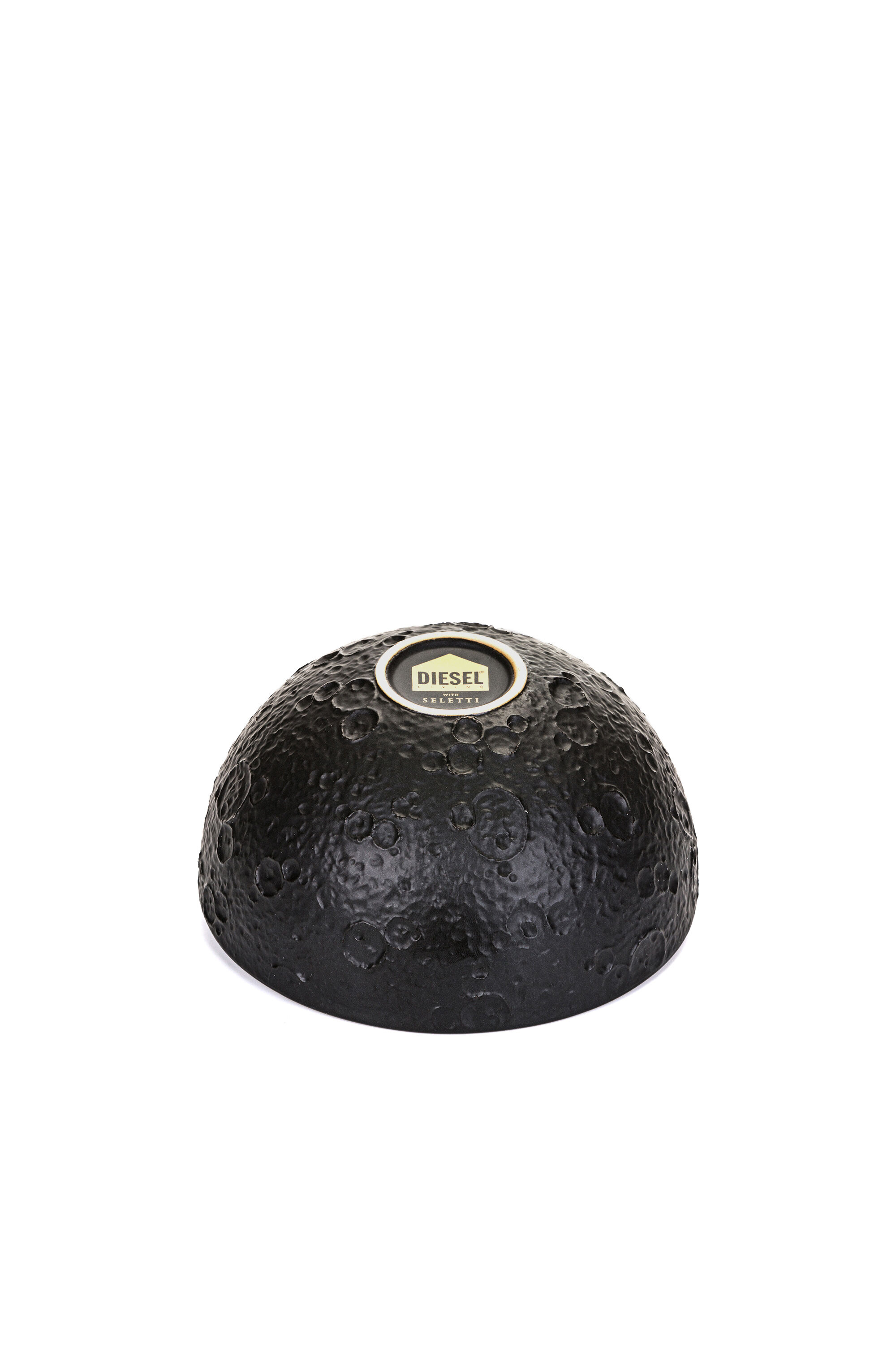 Diesel - 10871 COSMIC DINER, Unisex's Black stoneware bowl, &oslash; cm 14 / 5.5" in Black - 2