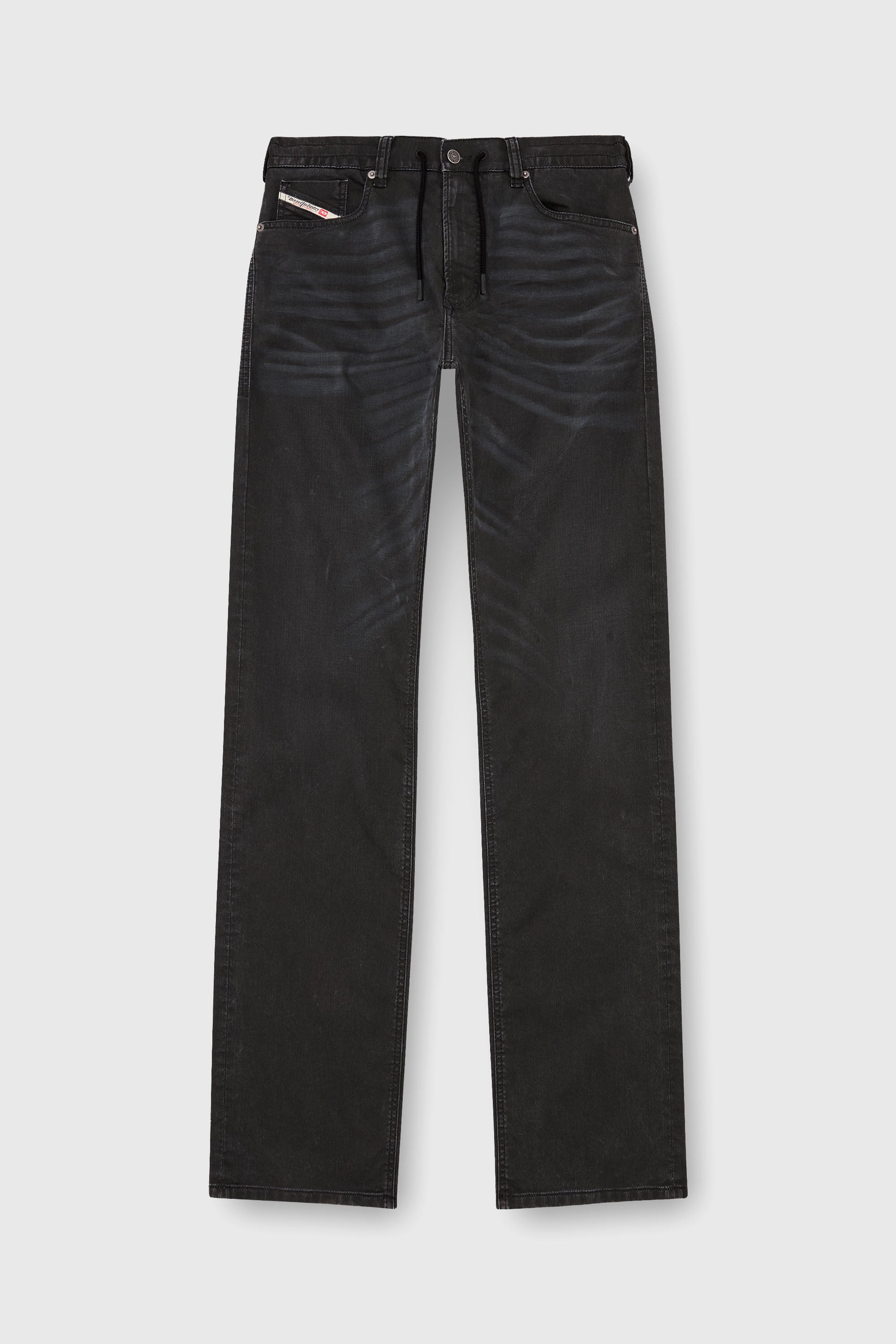 Diesel - Man's Relaxed 2080 D-Reel Joggjeans&reg; 09J75, Black/Dark grey - 4