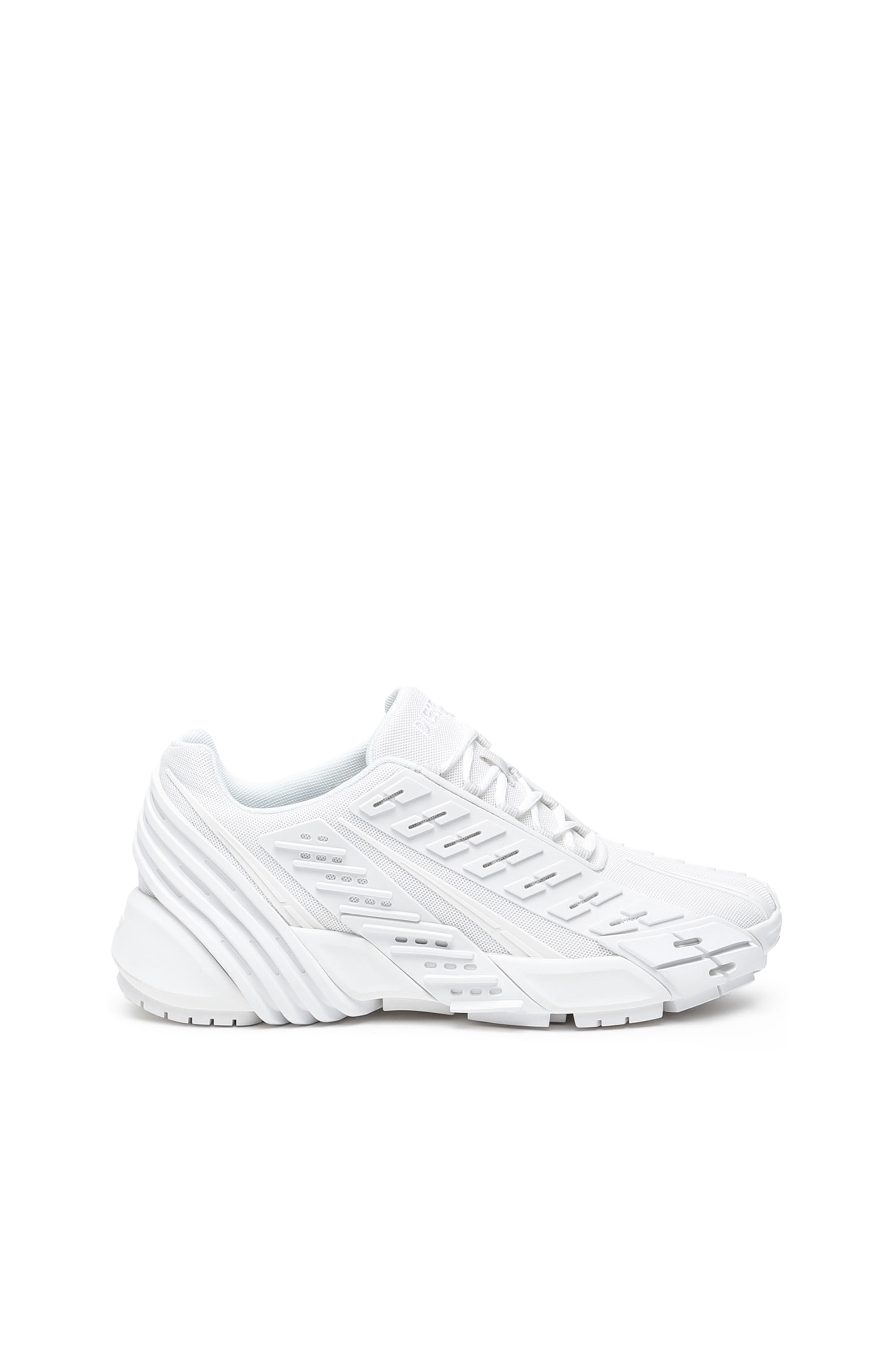 Diesel - S-PROTOTYPE LOW, Man S-Prototype Low - Sneakers in mesh and rubber in White - Image 1