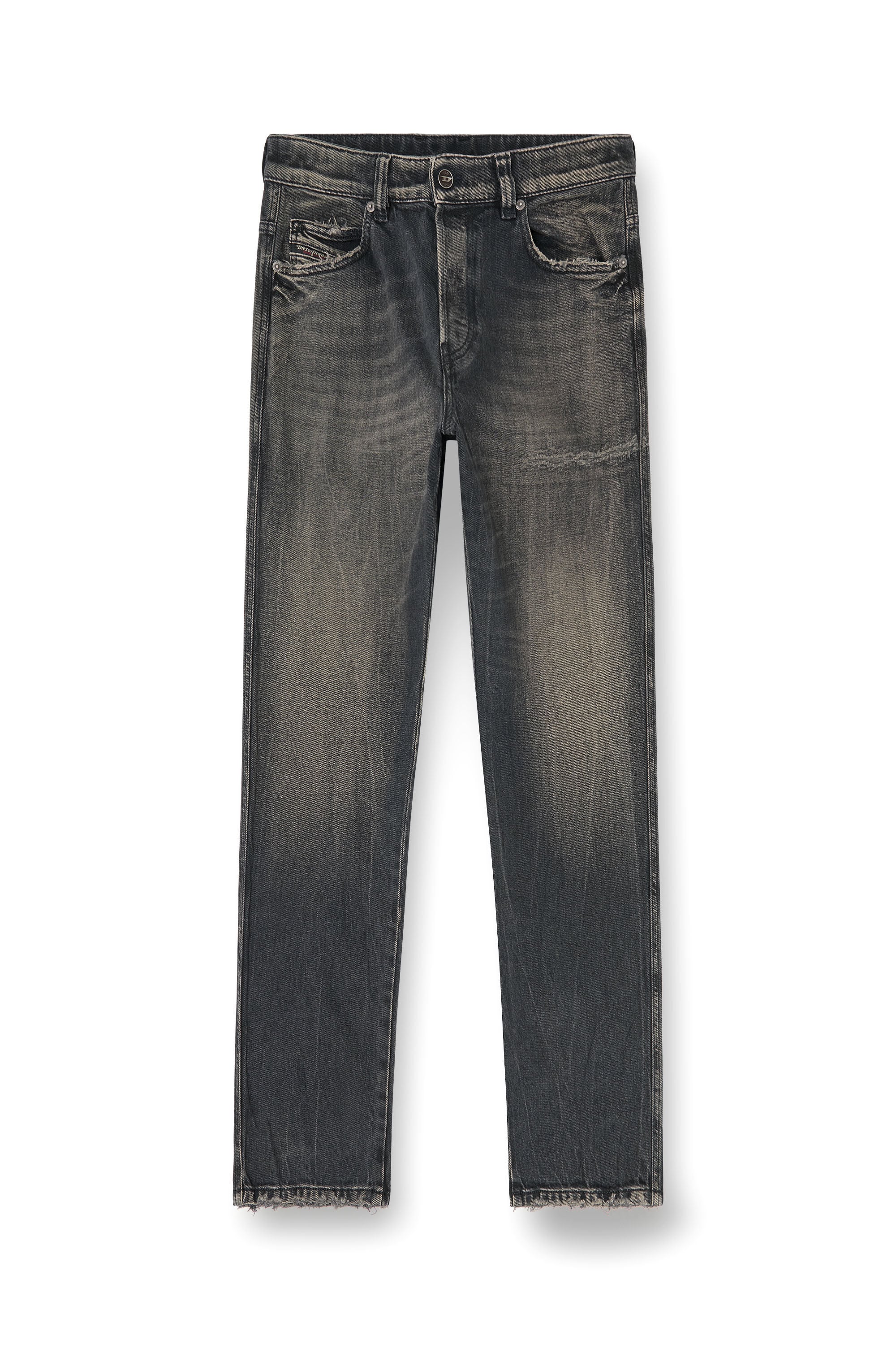 Diesel - Man's Slim Jeans 1993 D-Vyl 09P46, Black/Dark grey - 6