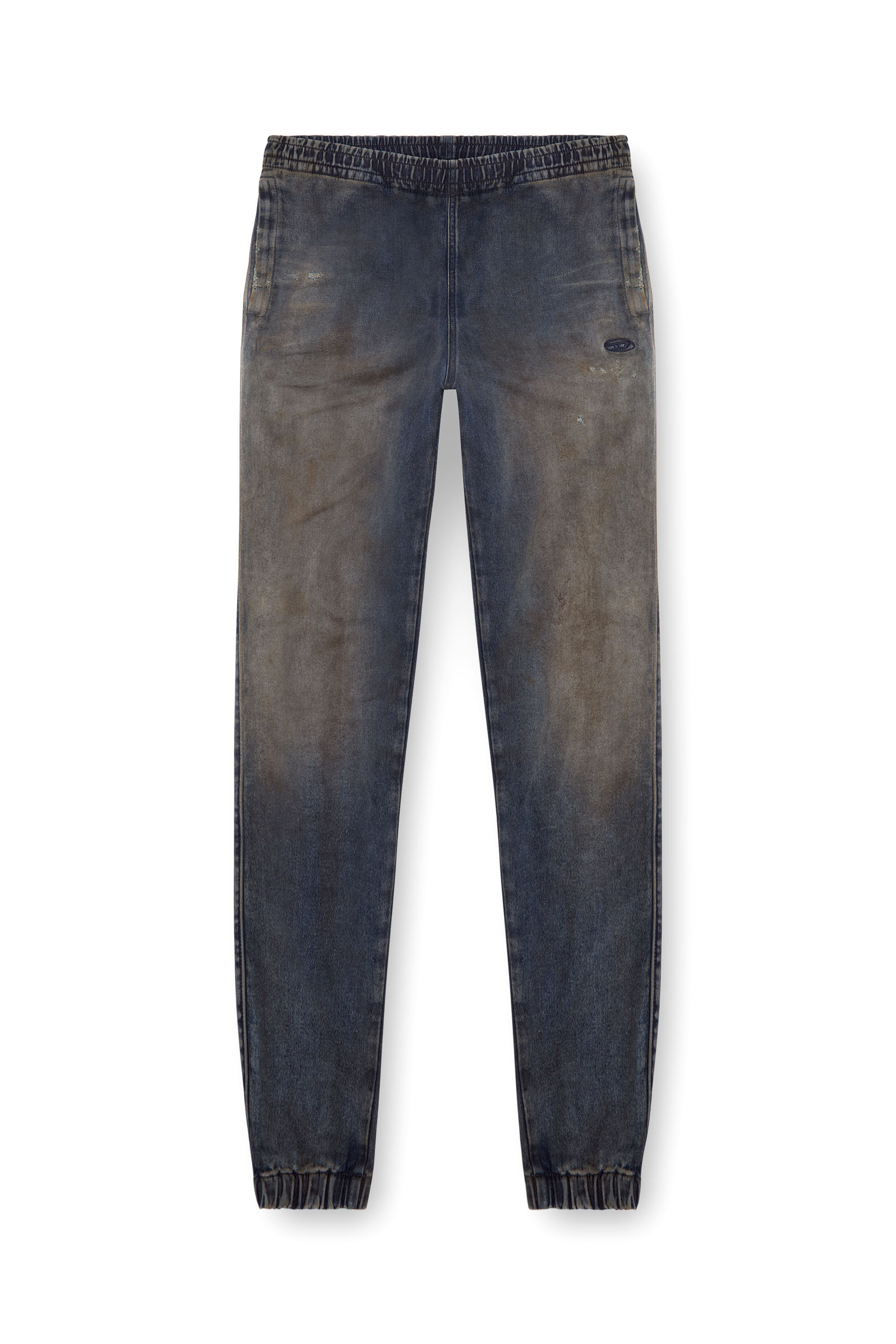 Diesel - Man Tapered D-Lab Track Denim 068LV, Dark Blue - Image 2