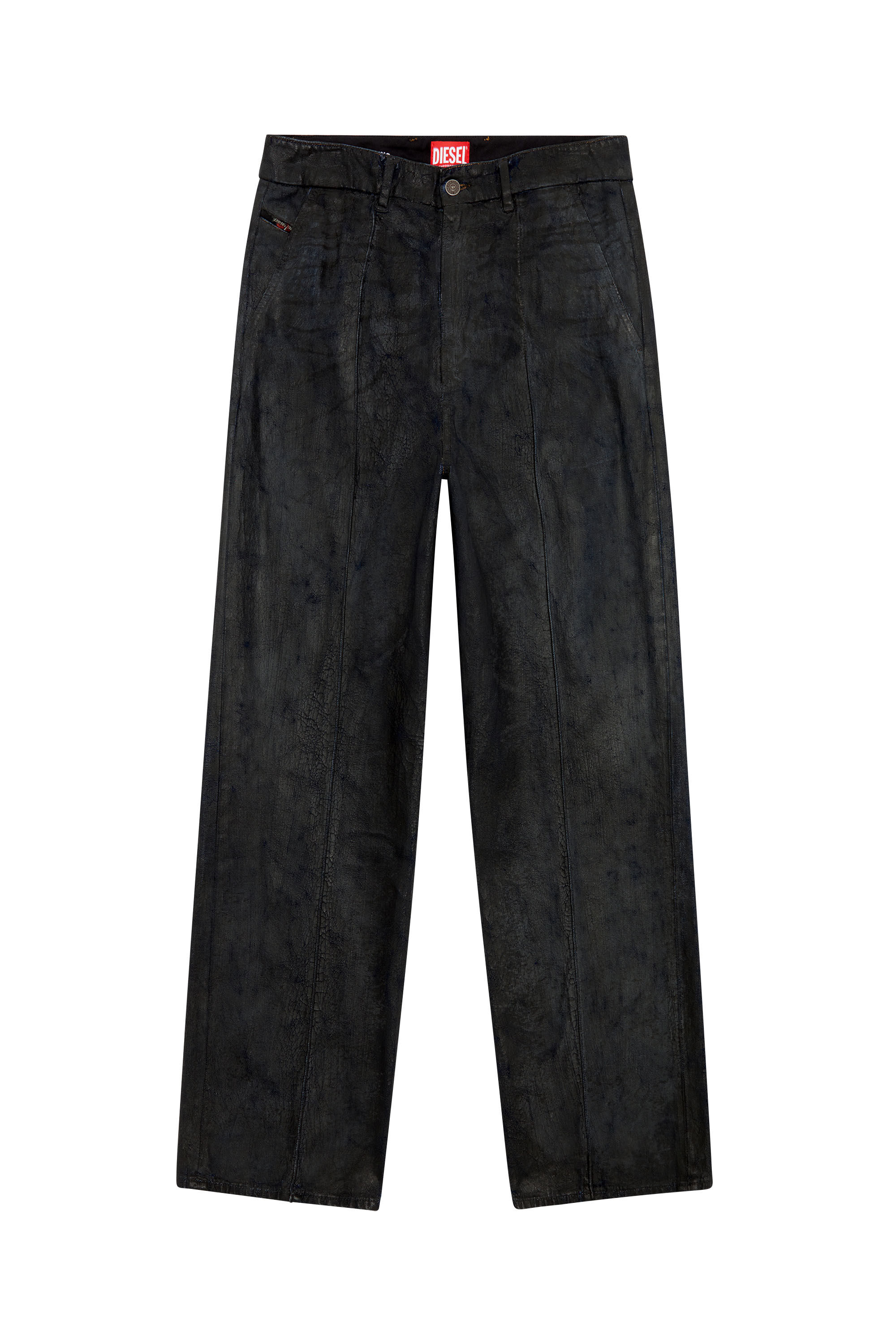 Diesel - Man Straight Jeans D-Chino-Work 0PGAZ, Black - Image 2