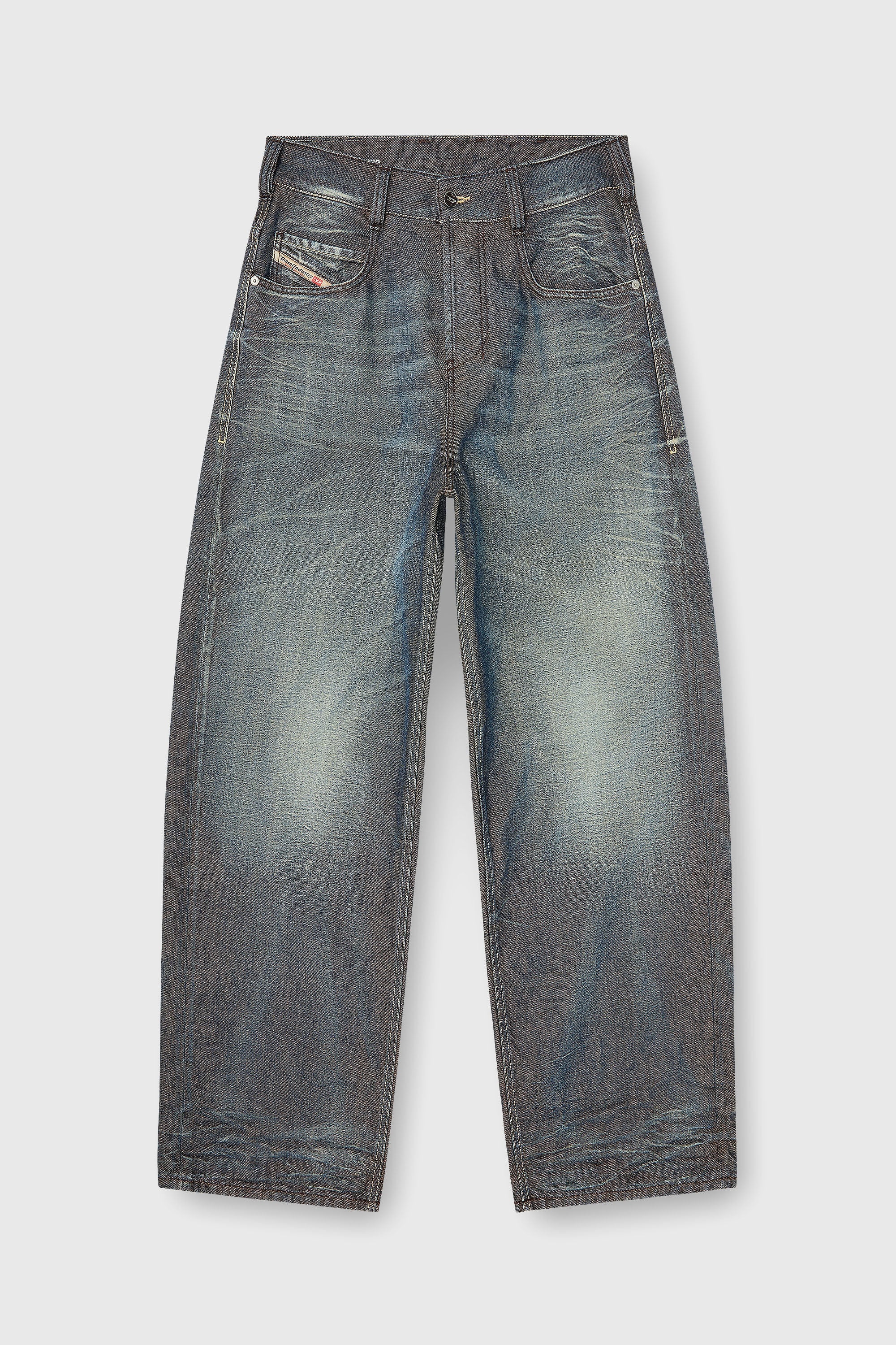 Diesel - Unisex's Relaxed Jeans 1997 D-Enim-M 007EM, Dark Blue - 8