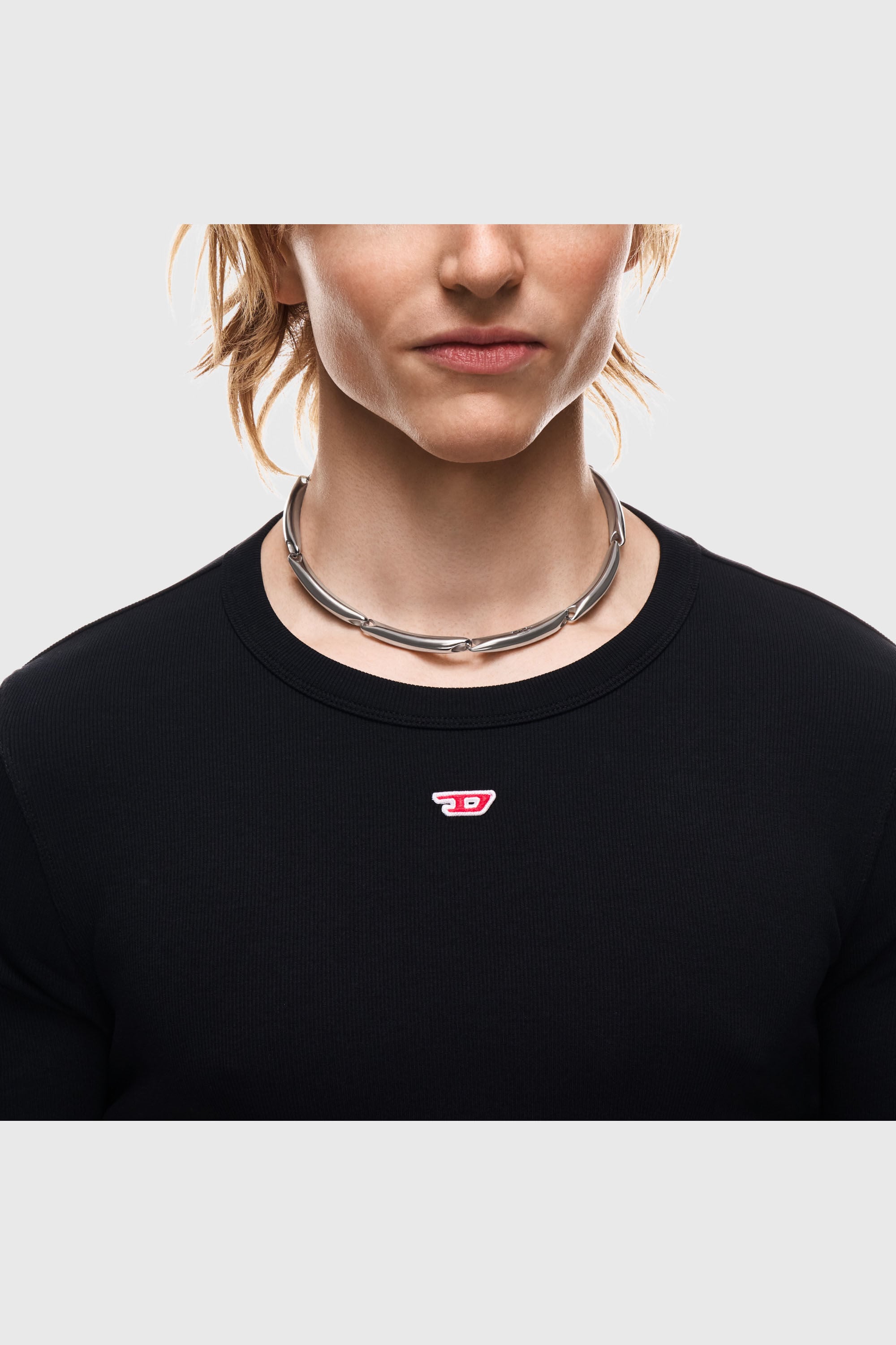 Diesel - DX1697040 JEWELLERY, Unisex's Stainless steel chain necklace in Silver - 4