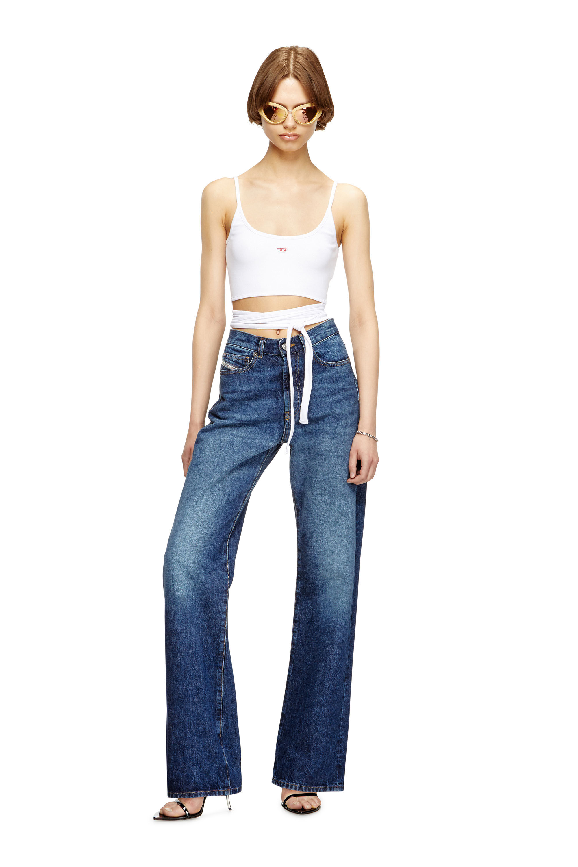 Diesel - Woman's Regular Jeans 1971 D-Sent 09I27, Blue - 1