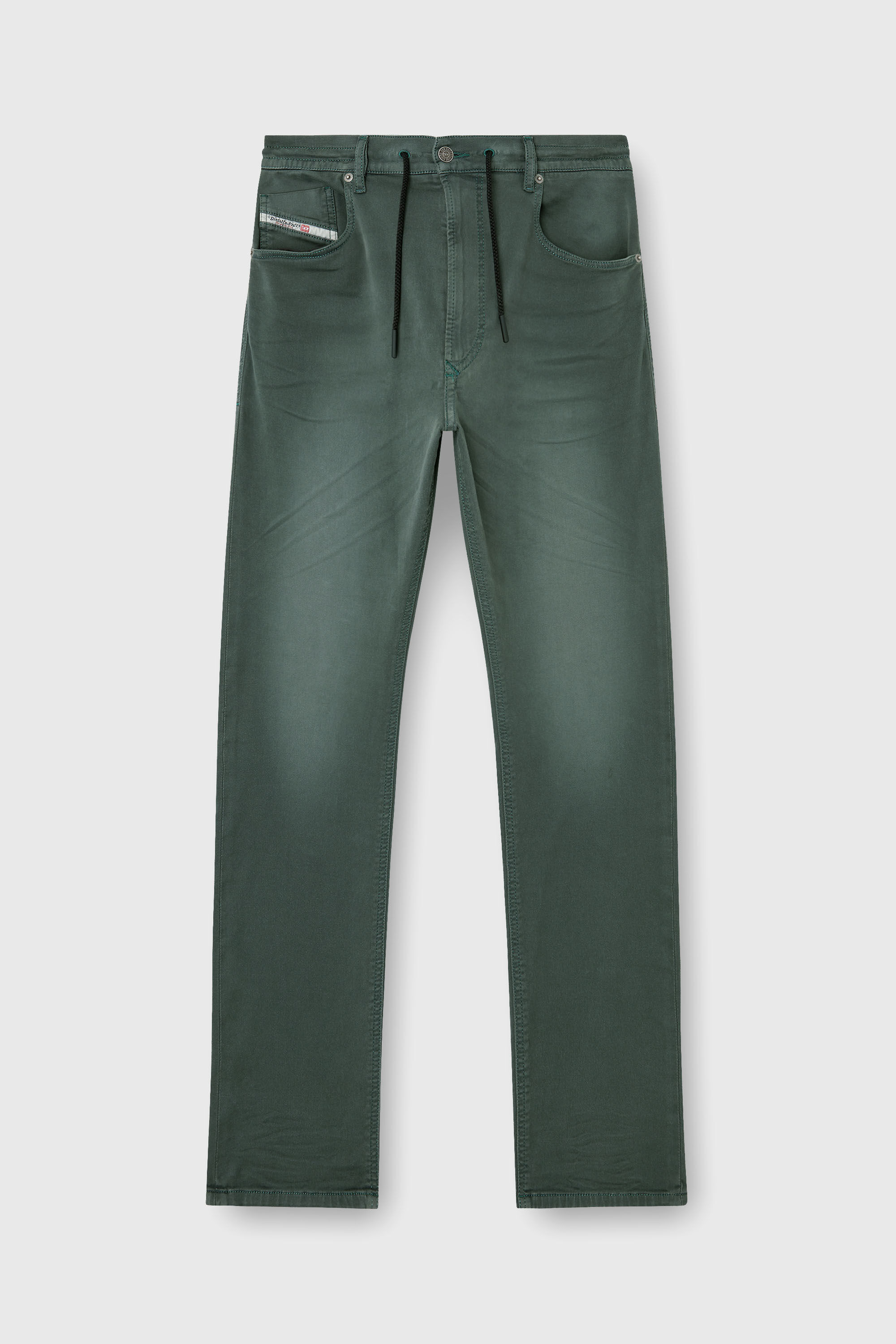Diesel - Man's Regular 2032 D-Krooley Joggjeans&reg; 0670M, Grey - 4