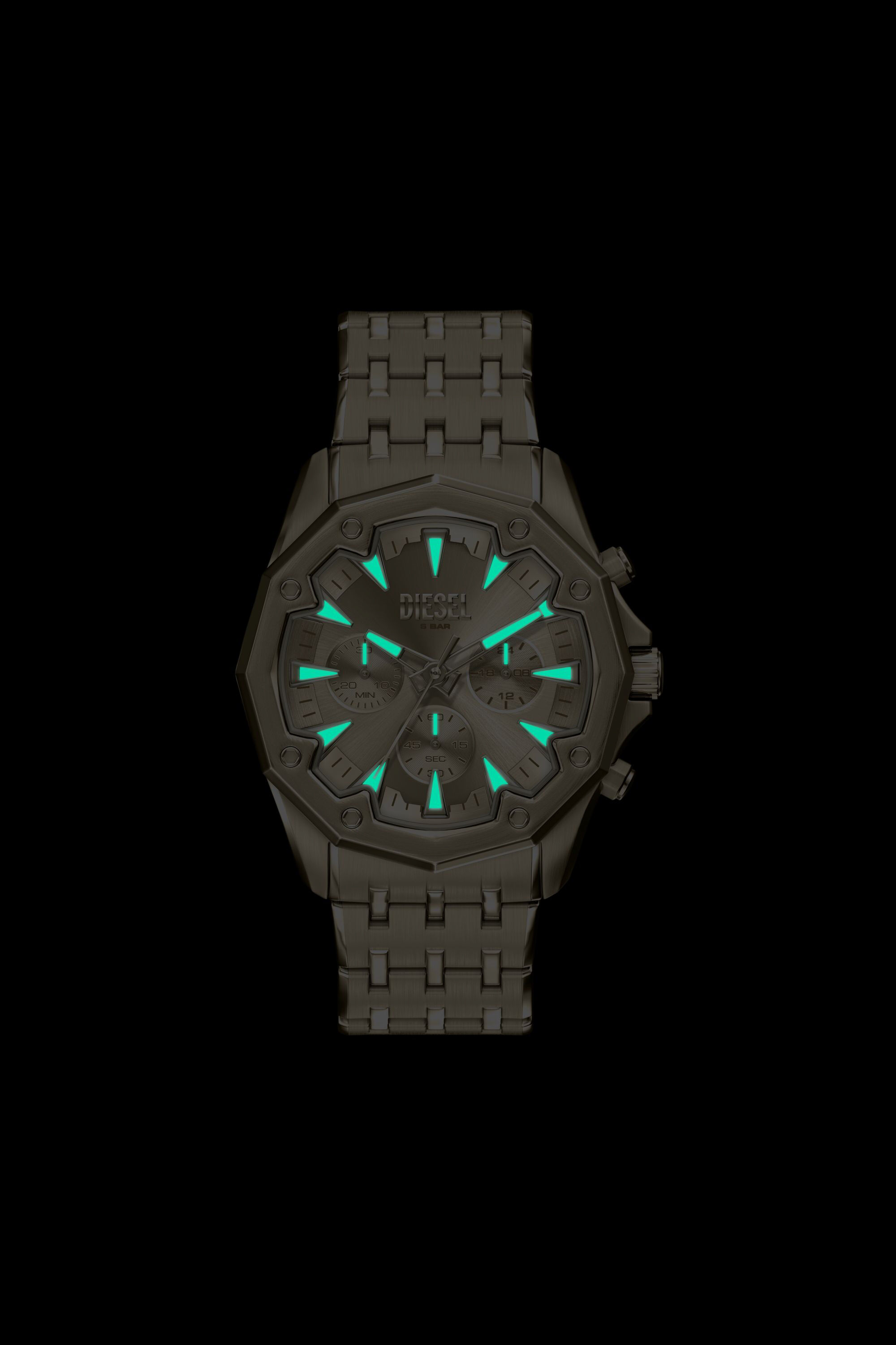 Diesel - DZ4707 WATCH, Man's Stinger Gold-Tone Stainless Steel Watch in Gold - 6