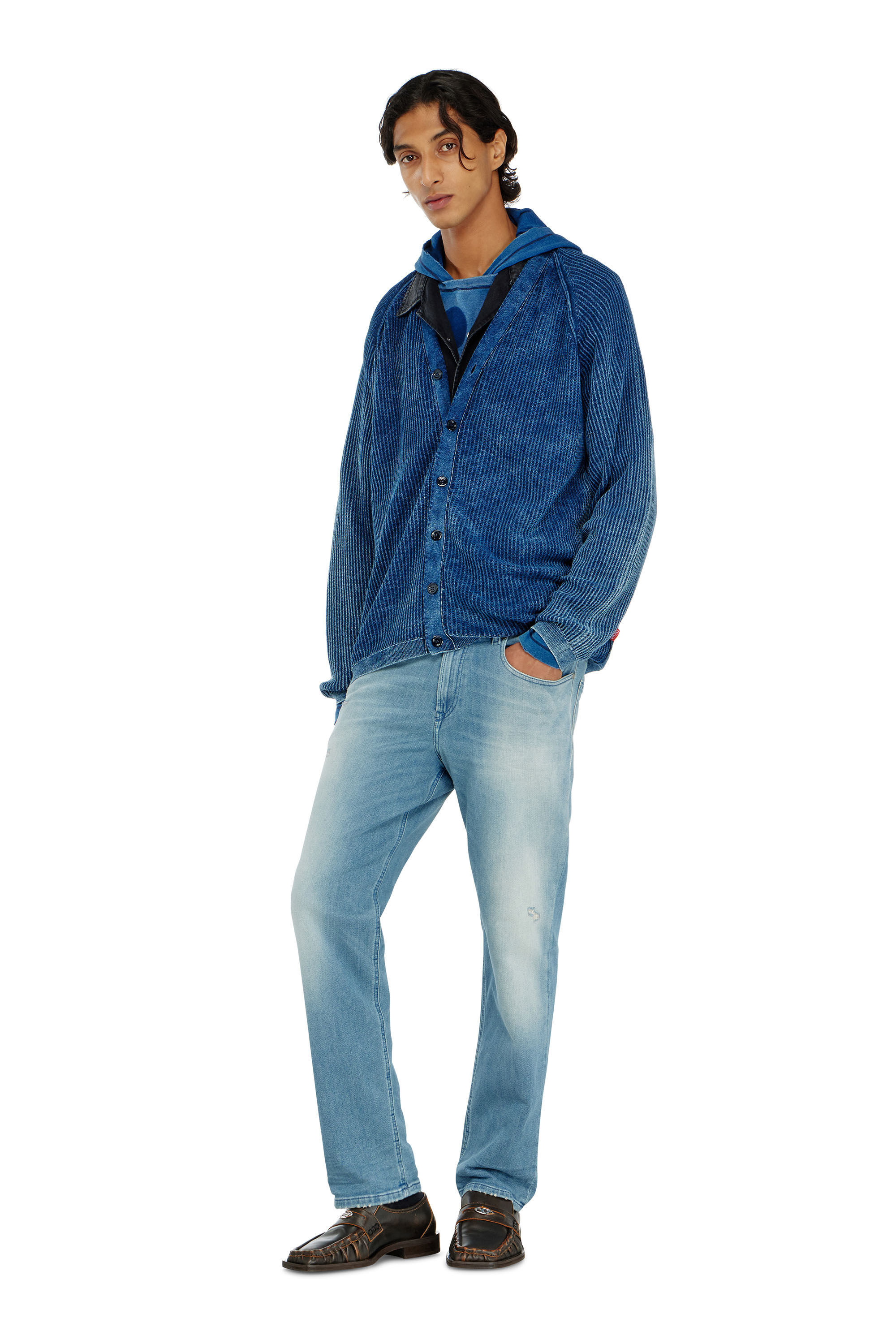 Diesel - Man's Regular 2090 D-Veekley Joggjeans&reg; 09Q21, Light Blue - 1