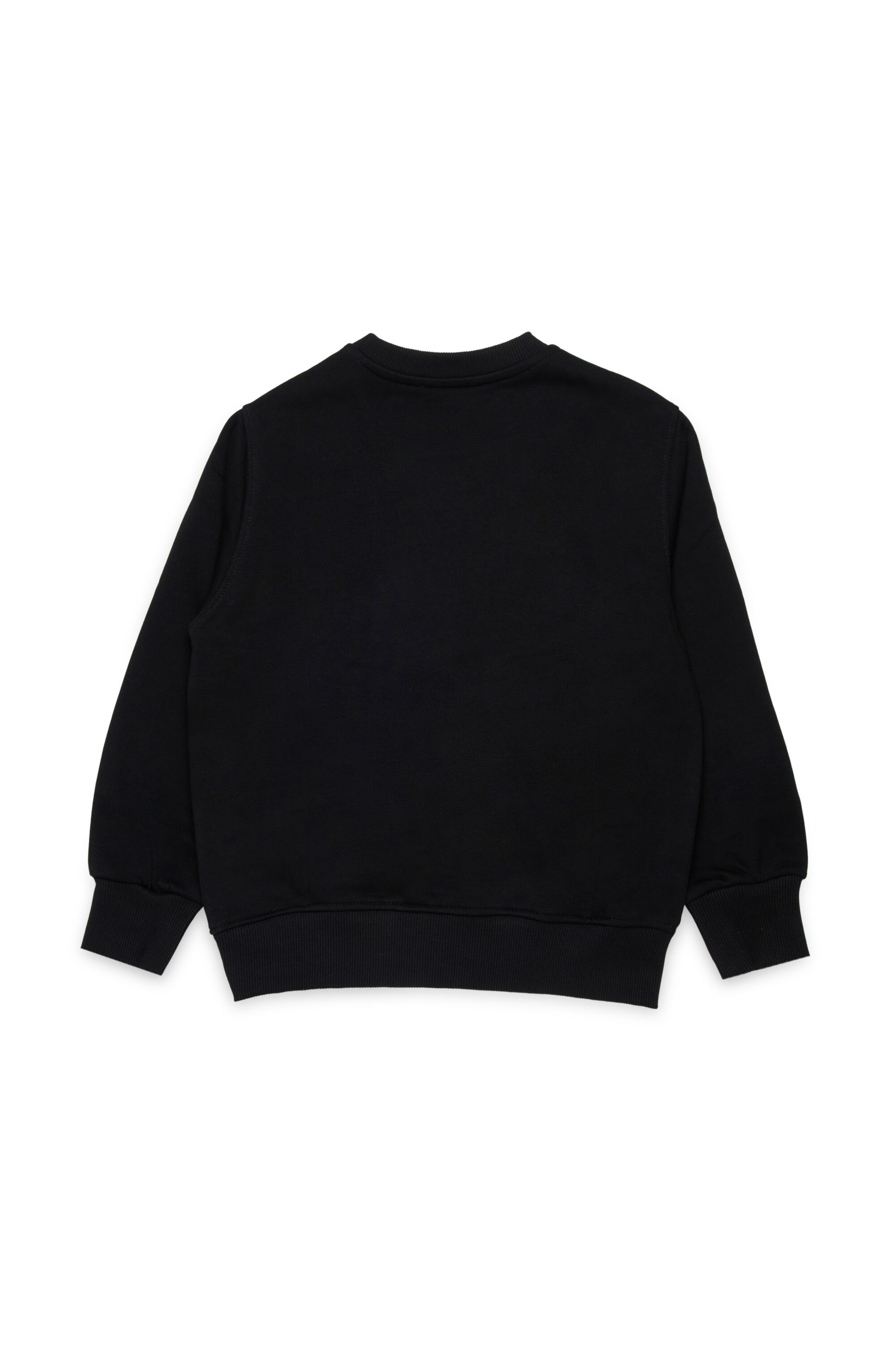 Diesel - SDROPS OVER, Man's Cotton sweatshirt with logo in Black - 2