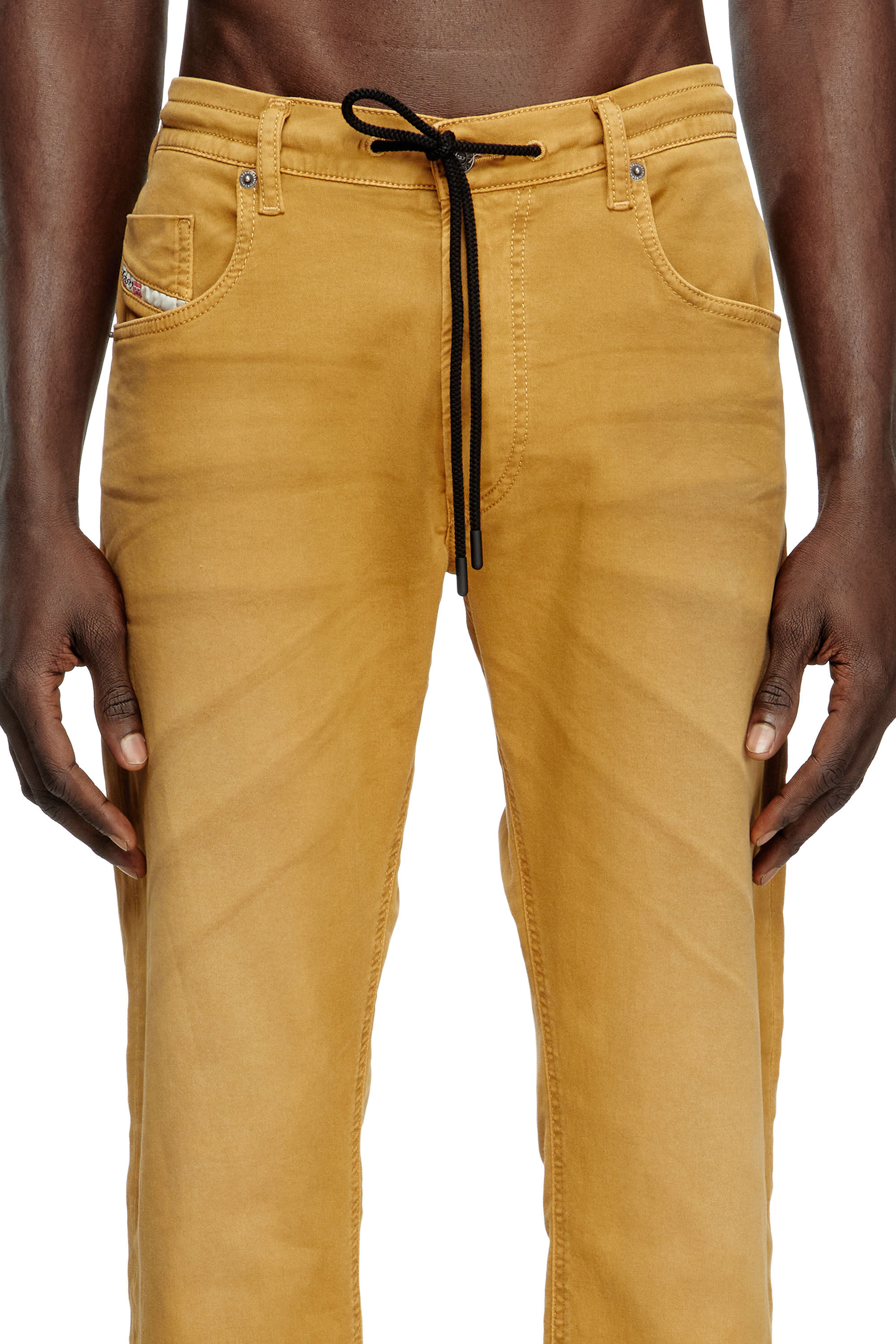 Diesel - Man's Regular 2030 D-Krooley Joggjeans® 0670M, Light Brown - 5