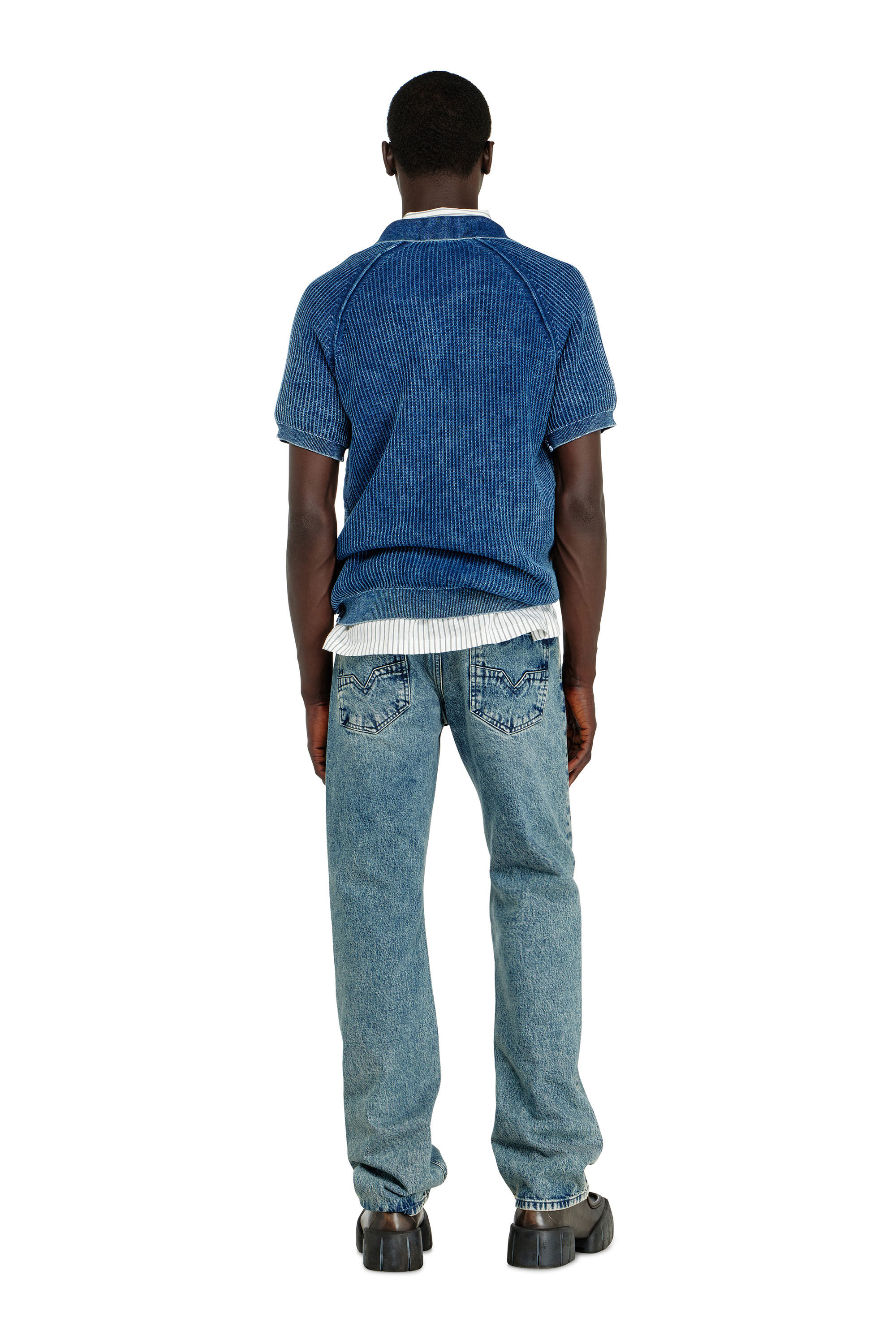 Diesel - Man's Regular Jeans 1985 Larkee 0IFBV, Medium blue - 3