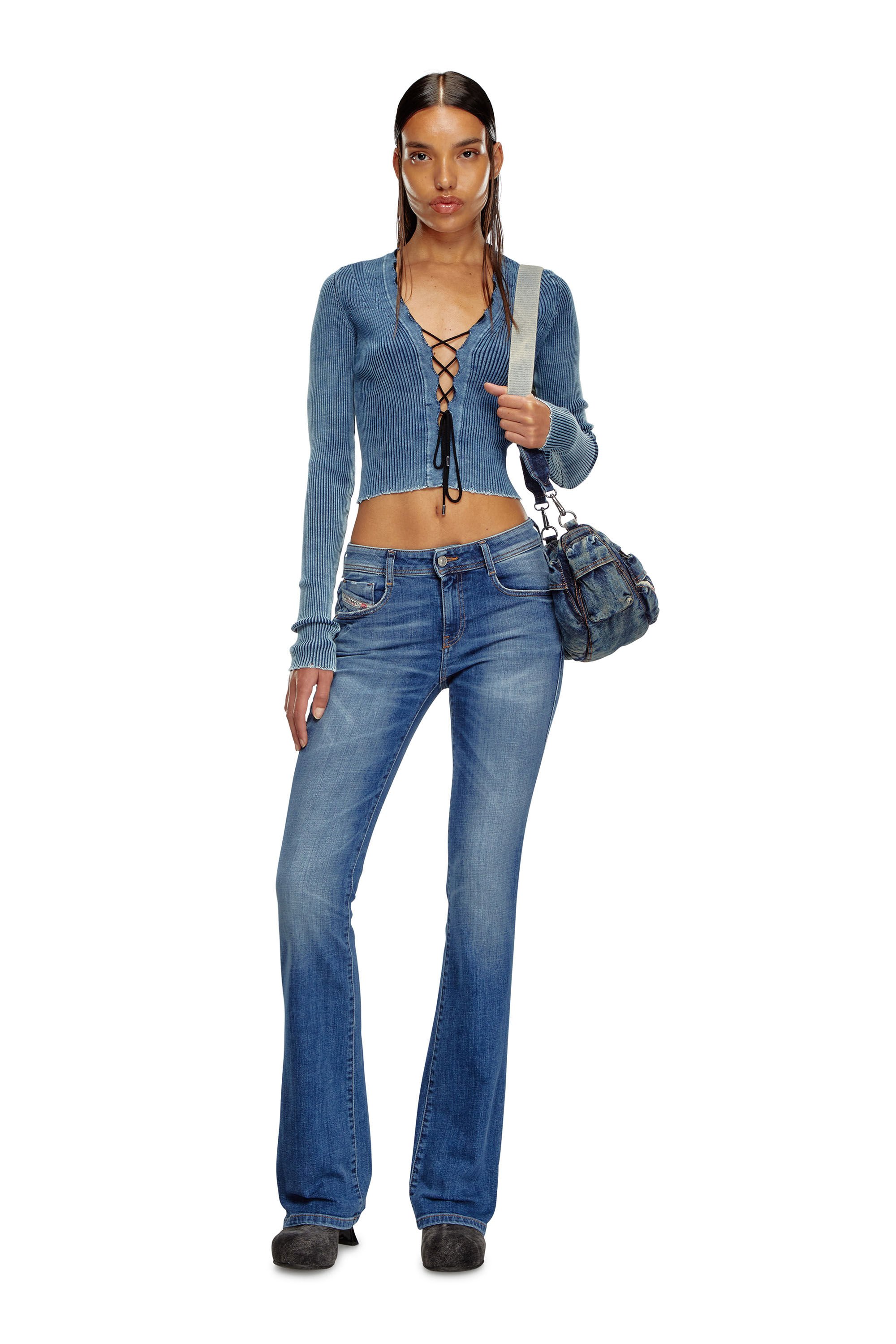 Diesel - Woman's Bootcut Jeans 1969 D-Ebbey 09J33, Medium blue - 1