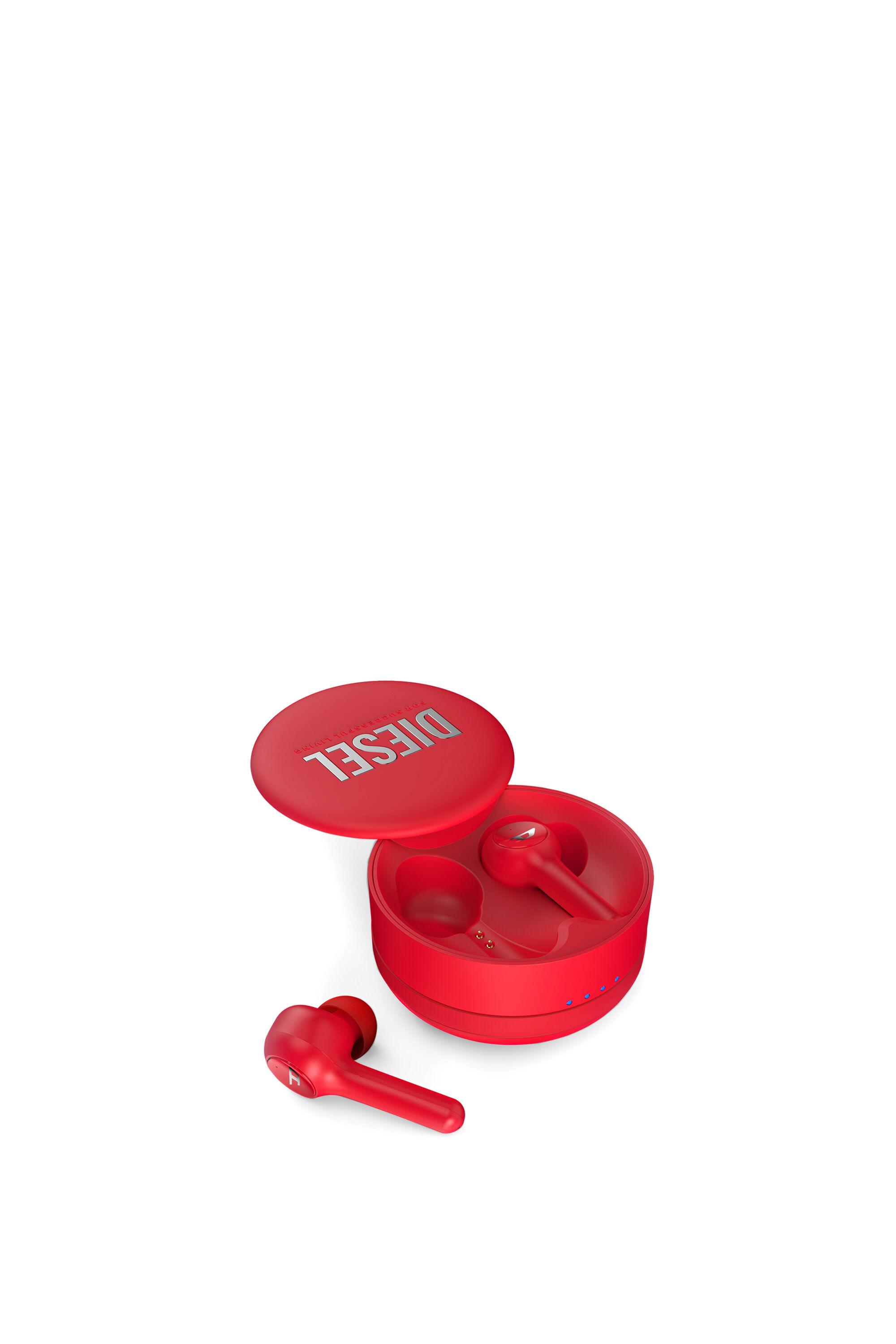 Diesel - 45476 TRUE WIRELESS, Unisex Wireless Earbuds in Red - Image 2