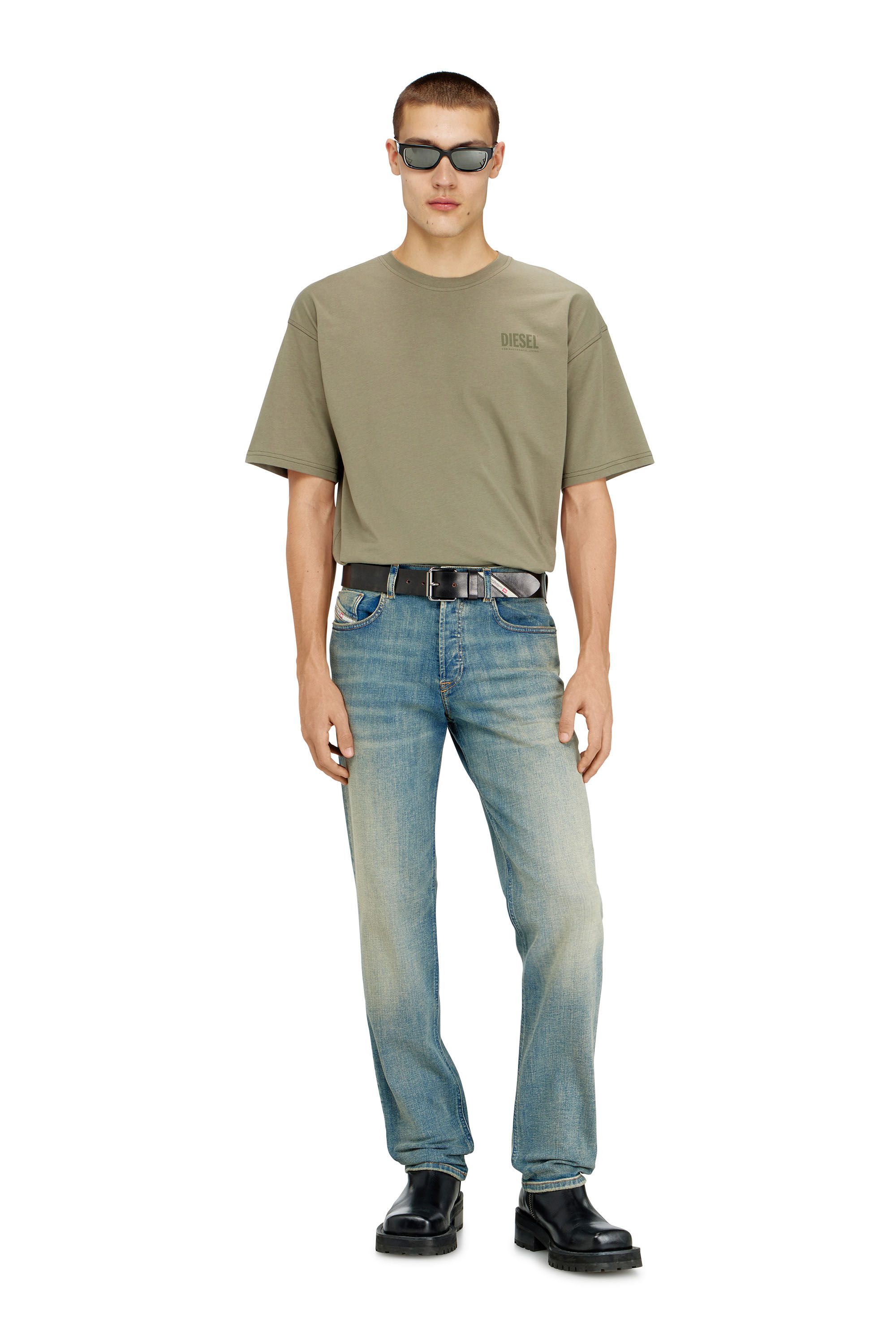 Diesel - Man's Regular Jeans 2023 D-Finitive 09N32, Medium blue - 1