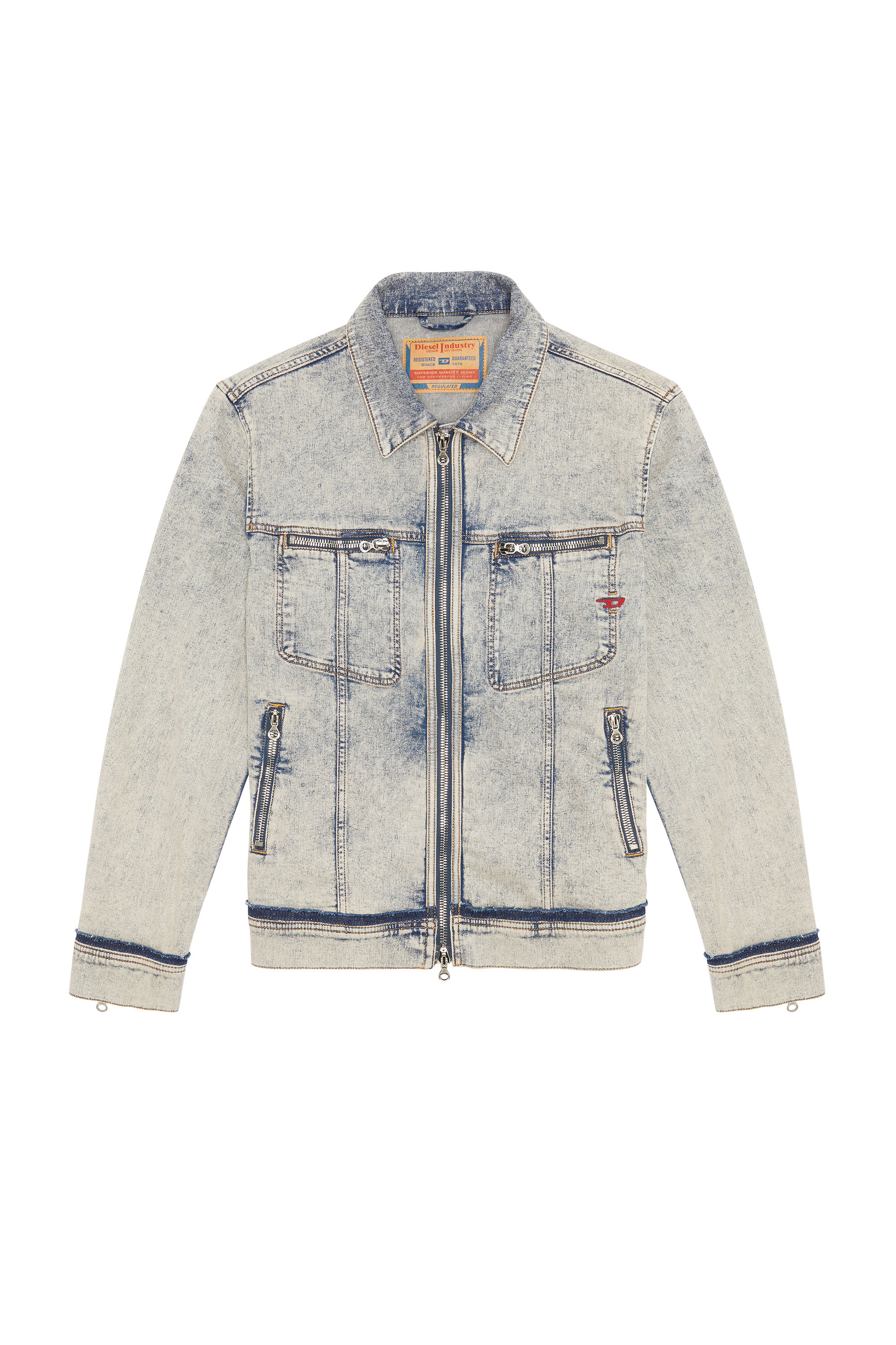 Diesel - D-BARCY-RE, Light Blue - Image 1