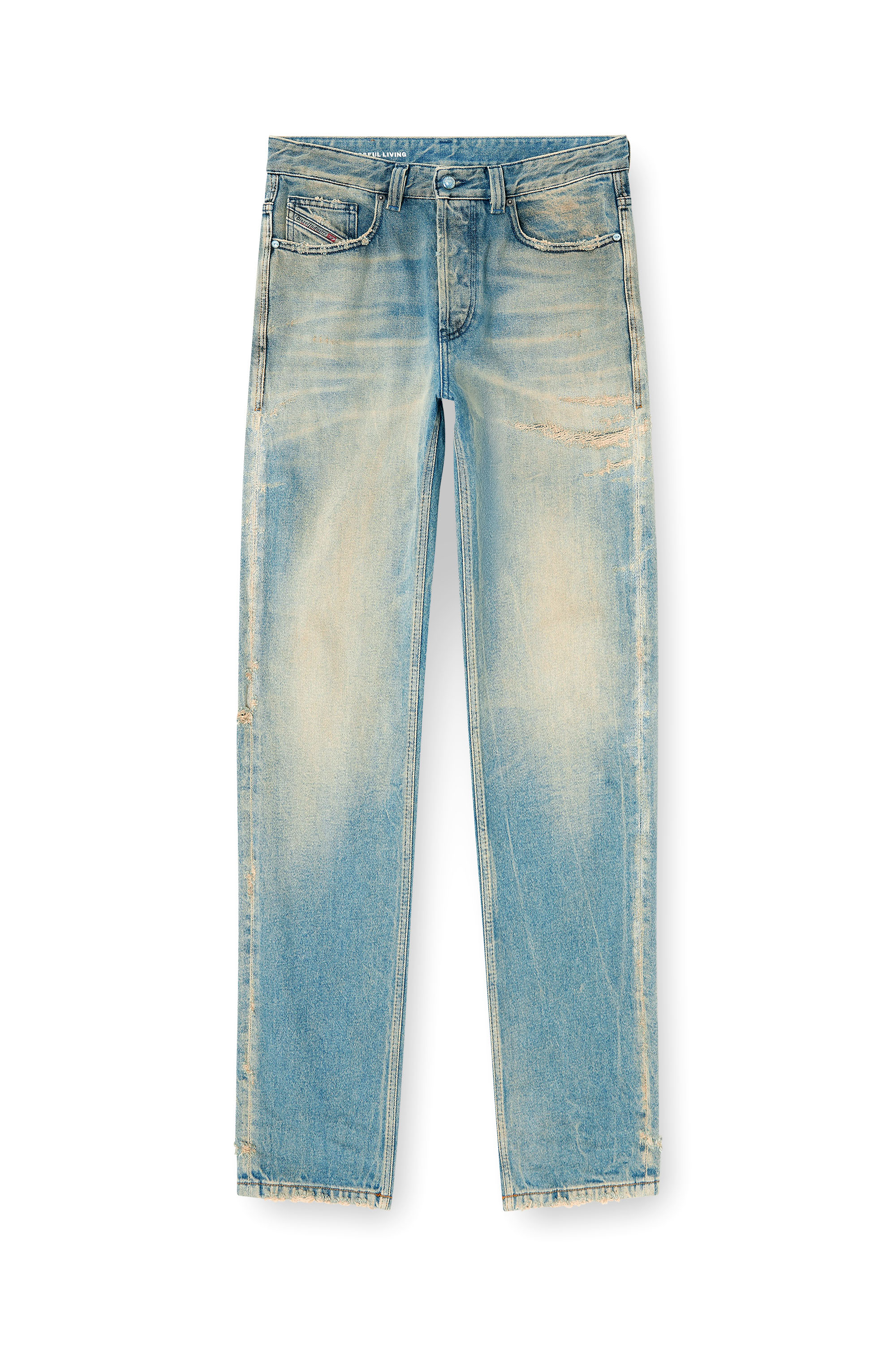 Diesel - Man's Regular Jeans 2024 D-Macs 09N30, Light Blue - 2