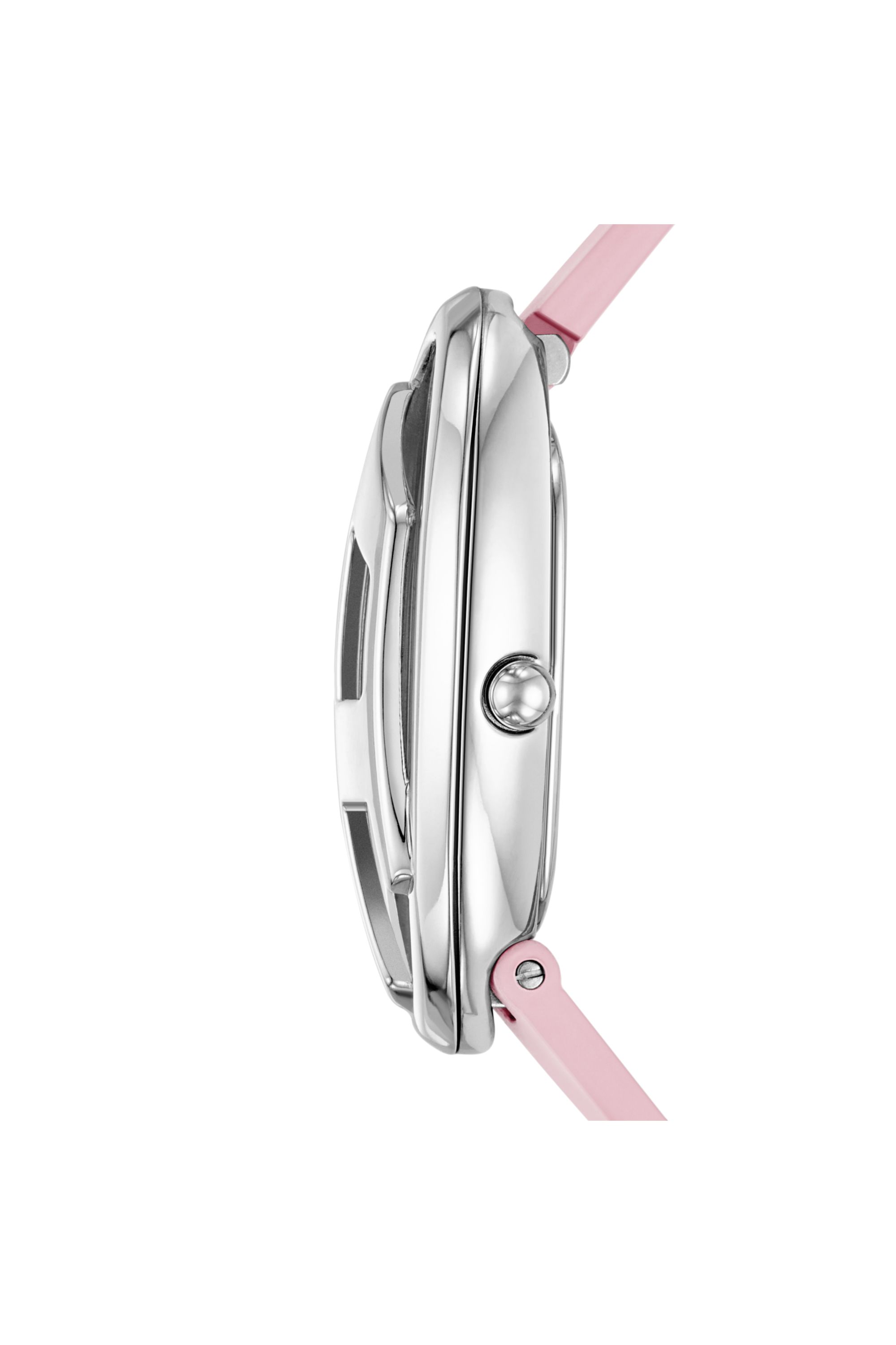 Diesel - DZ5621 WATCH, Woman's D-Era Two-Hand Leather Watch in Pink - 3