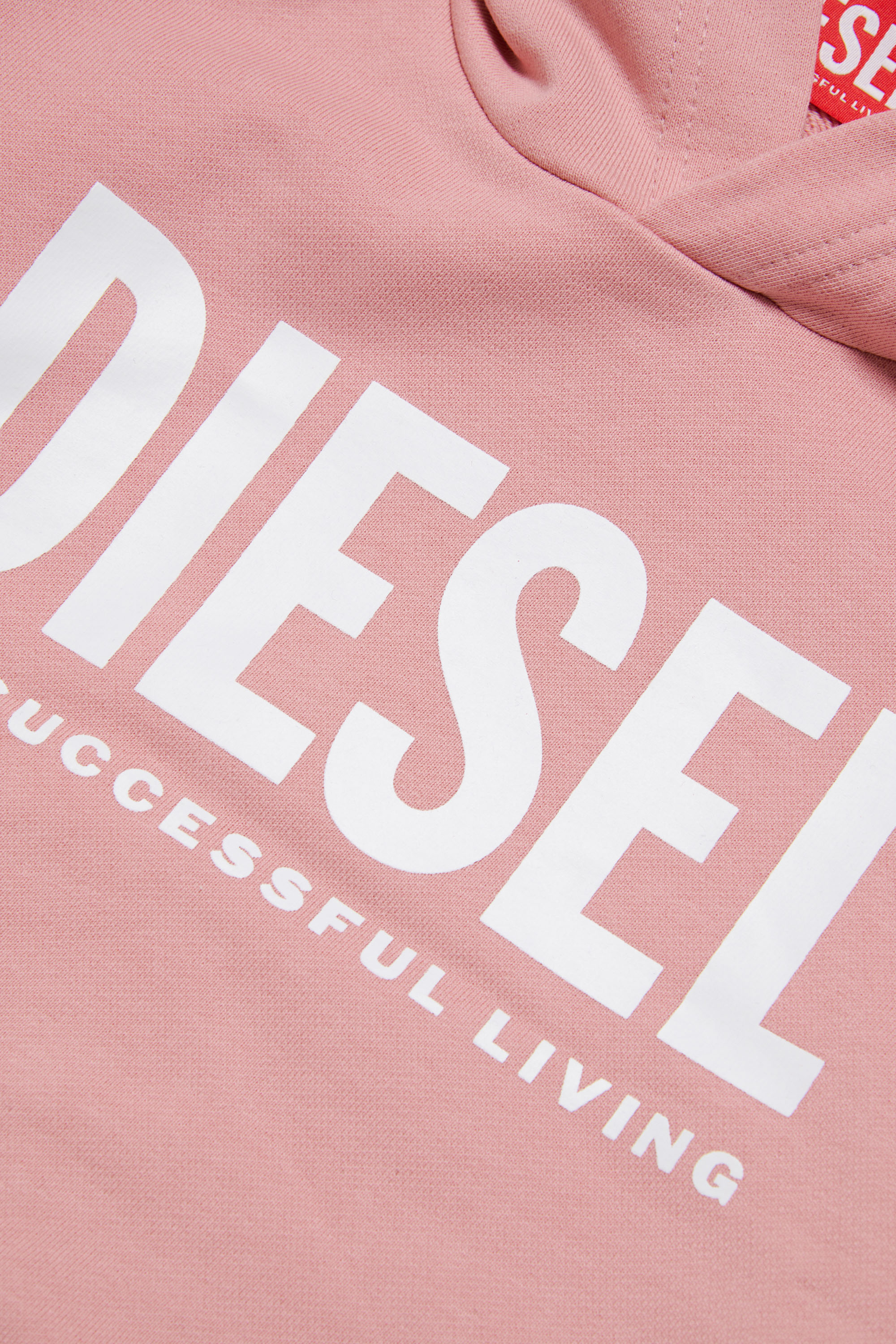 Diesel - LSFORT DI OVER HOOD, Pink - Image 3