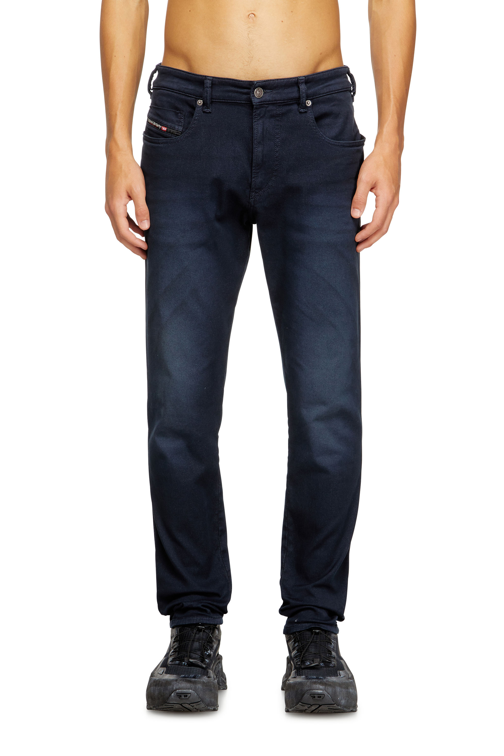 Diesel - Man's Slim 2062 D-Strukt Joggjeans® 0670M, Dark Blue - 1