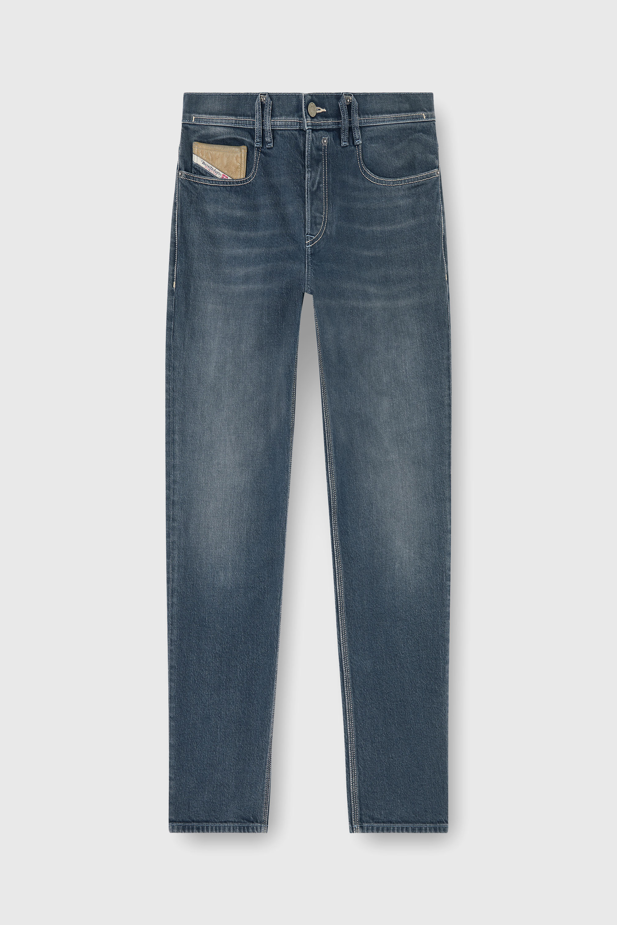 Diesel - Man's Regular Jeans 2023 D-Finitive 007GQ, Medium blue - 2