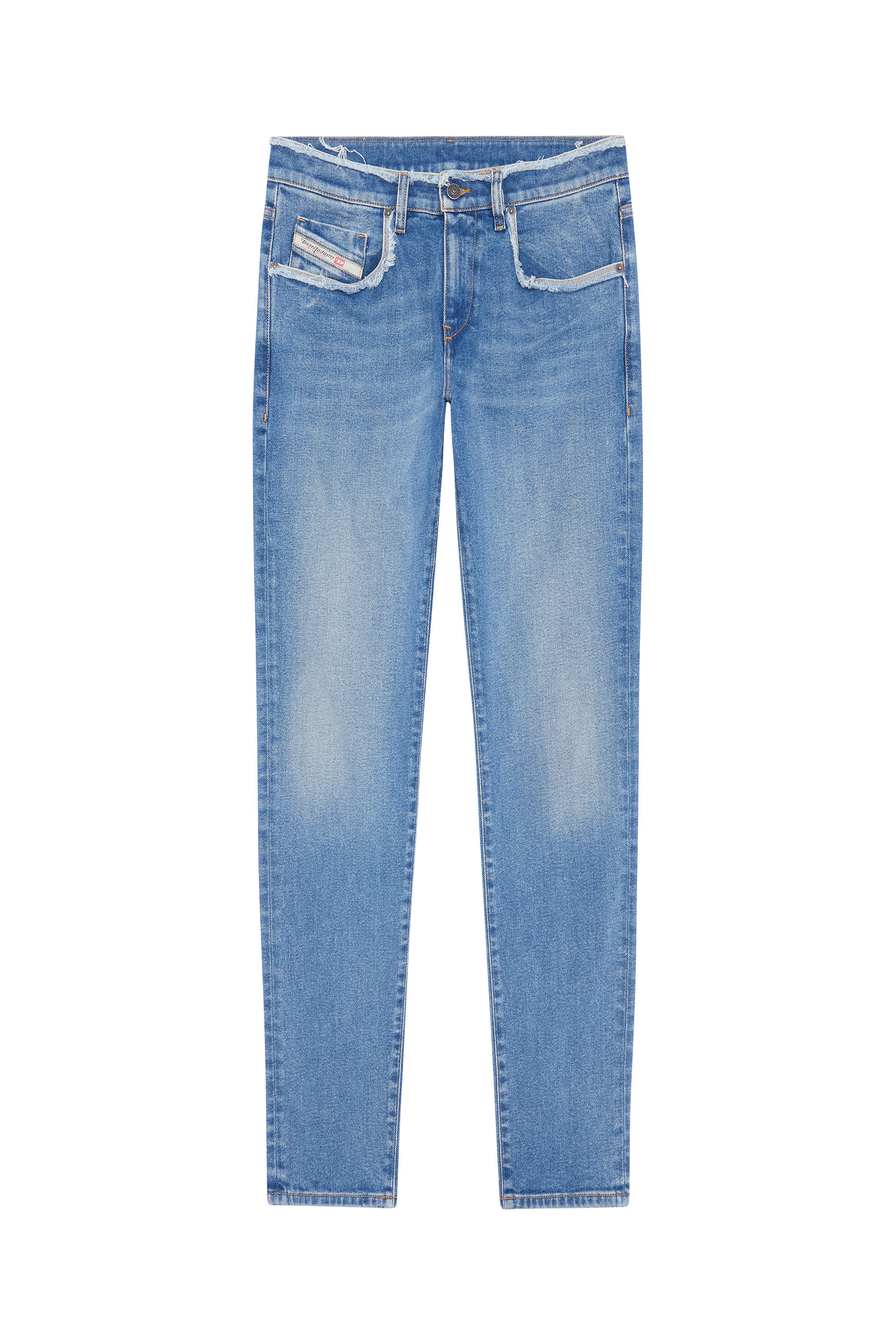 Diesel - Slim Jeans 2019 D-Strukt 09E19, Medium blue - Image 5