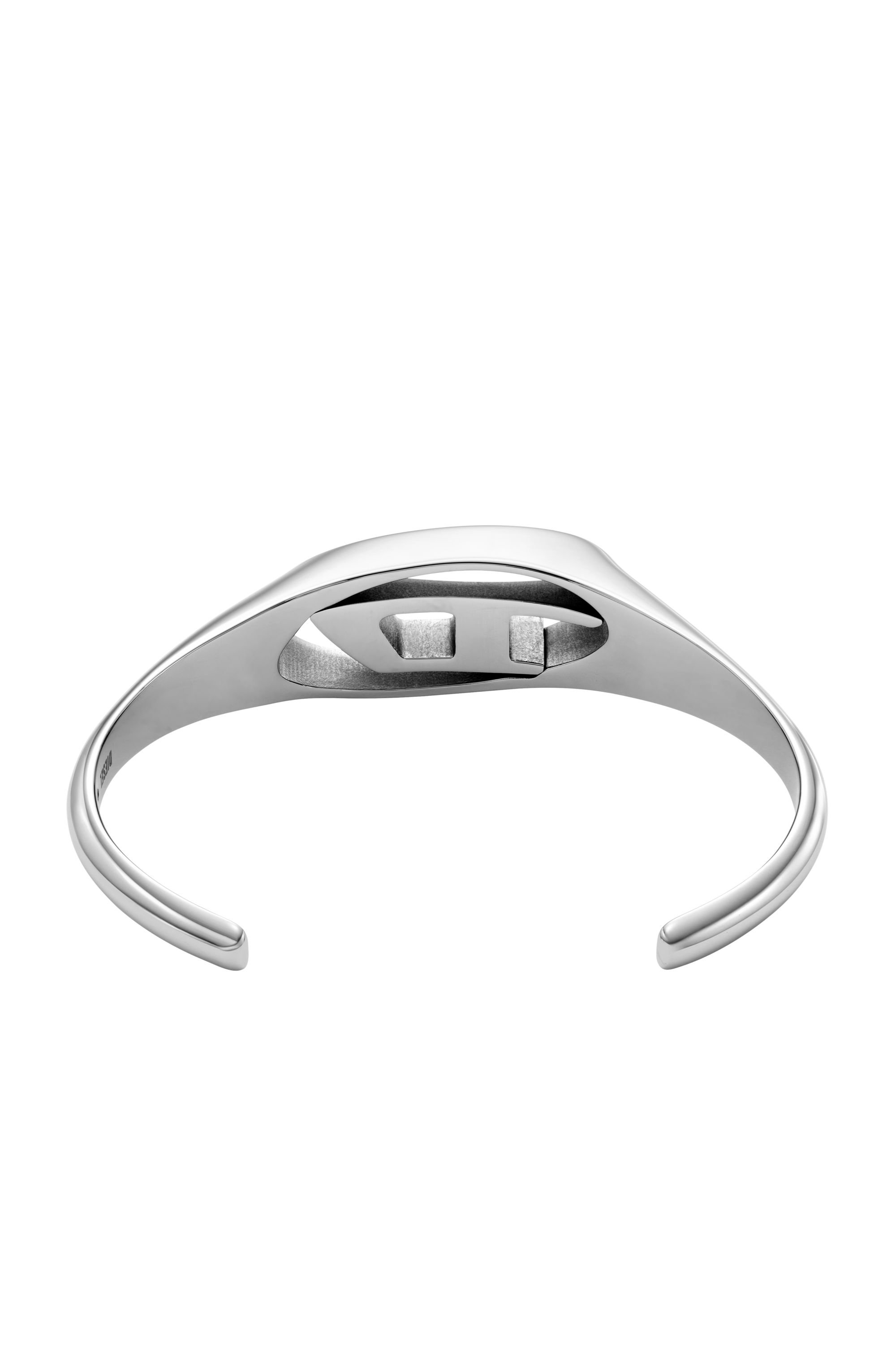 Diesel - DX1589040 JEWEL, Unisex's Stainless Steel Cuff Bracelet in Silver - 2