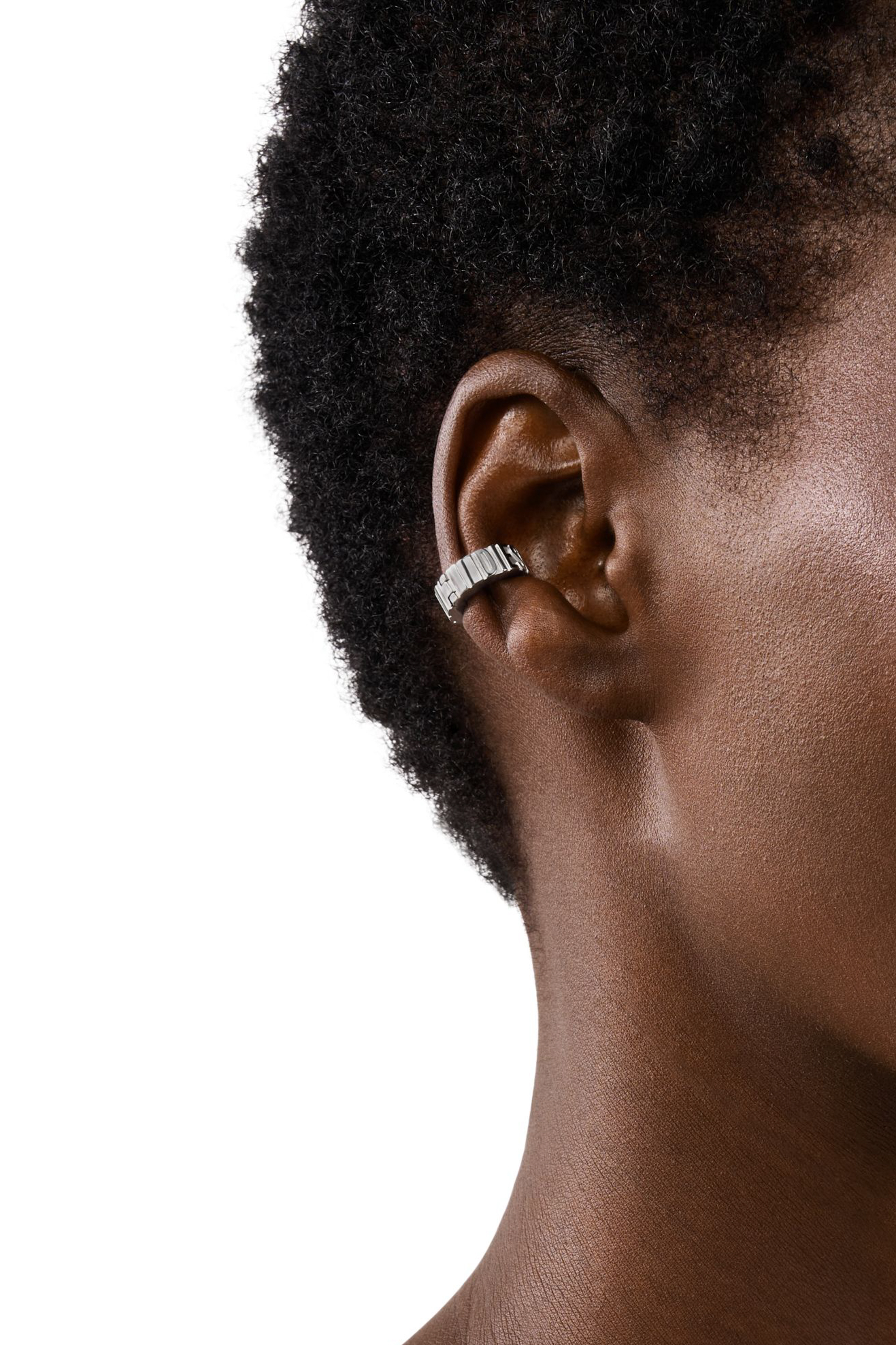 Diesel - DX1555040 JEWEL, Unisex's Stainless Steel Cuff Earring in Silver - 4