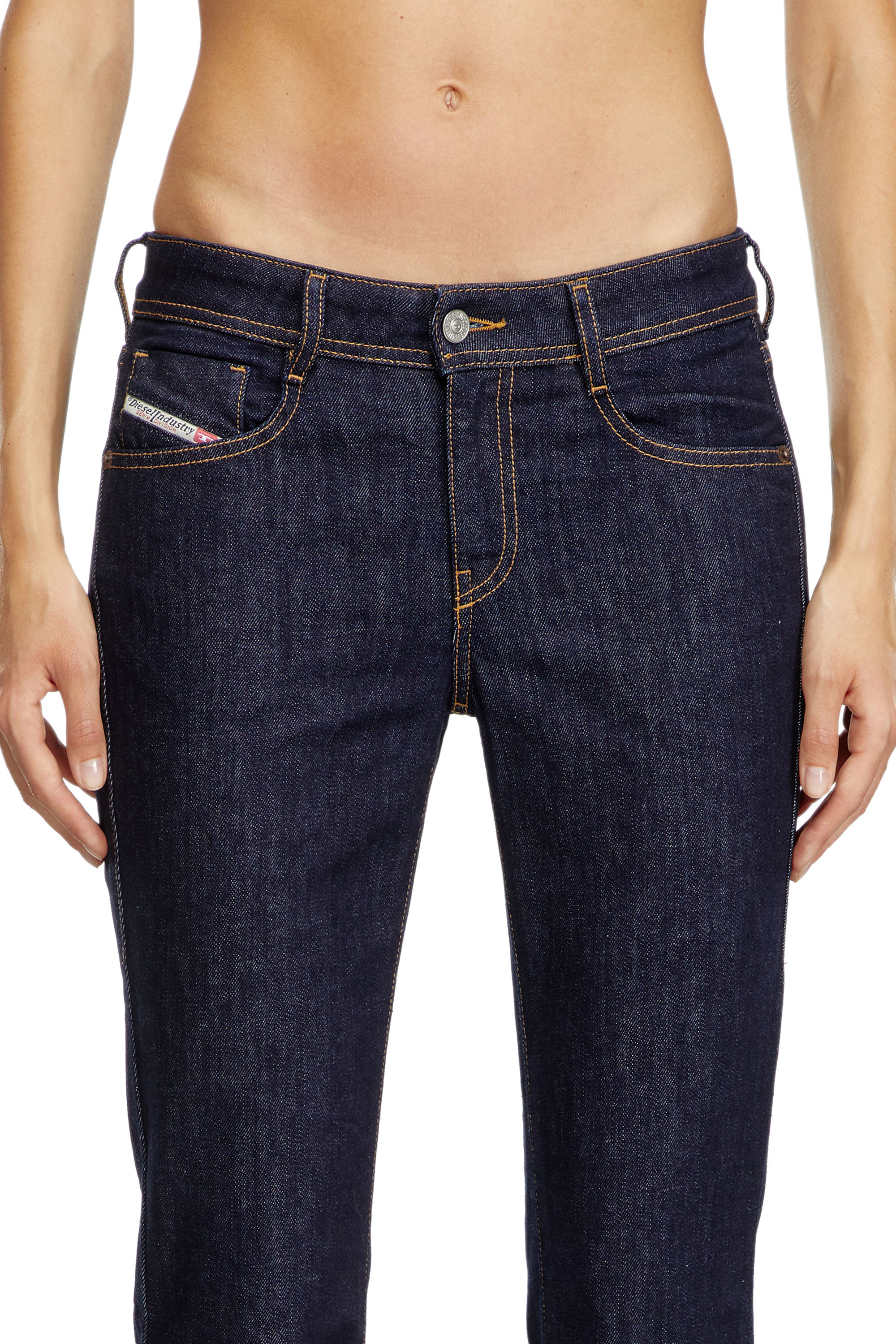 Bootcut Jeans 1969 D-Ebbey Z9B89, Dark Blue Diesel - Woman's Bootcut Jeans 1969 D-Ebbey Z9B89, Dark Blue - 5