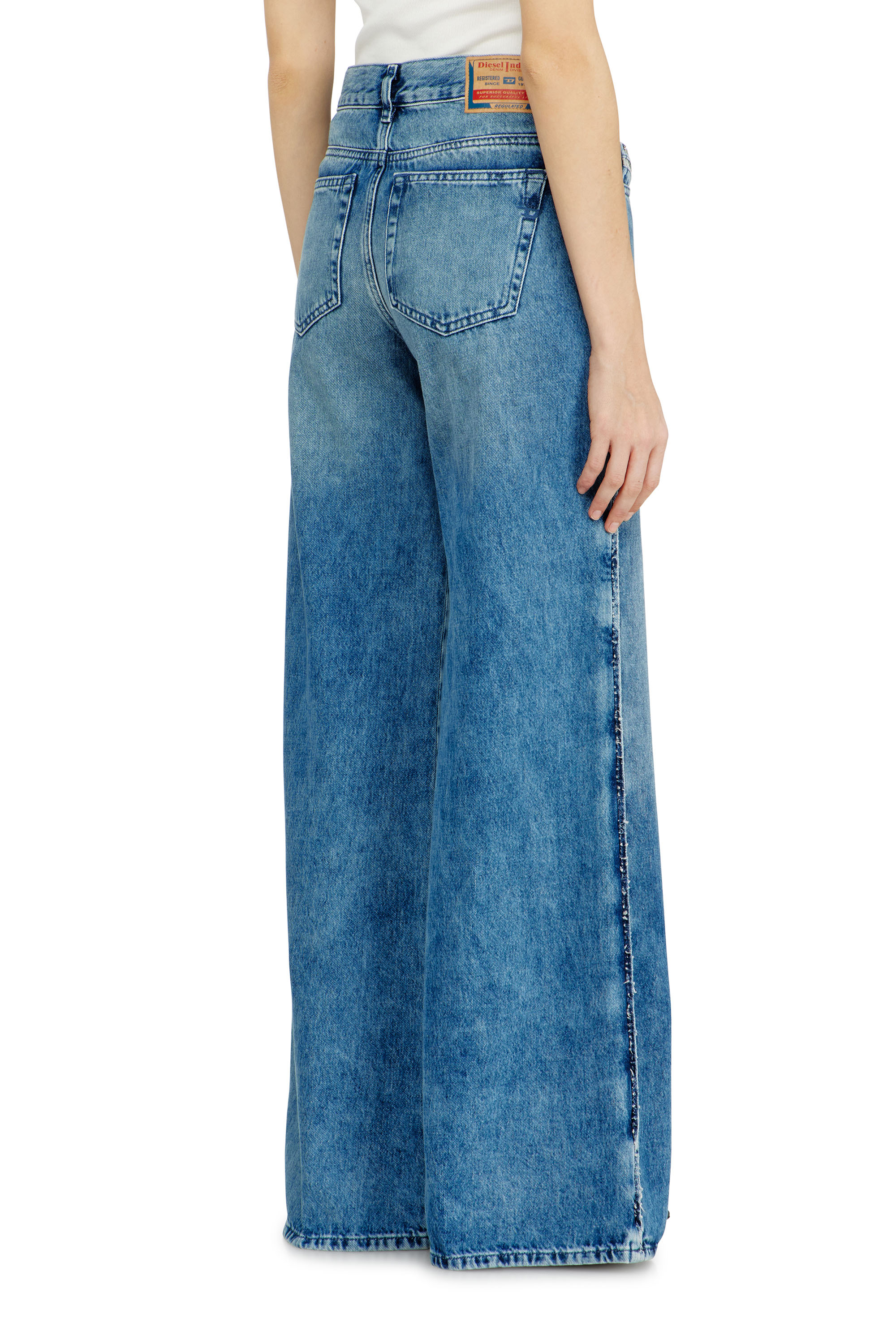 Diesel - Woman's Flare Jeans 1978 D-Akemi 0ADCJ, Medium blue - 5