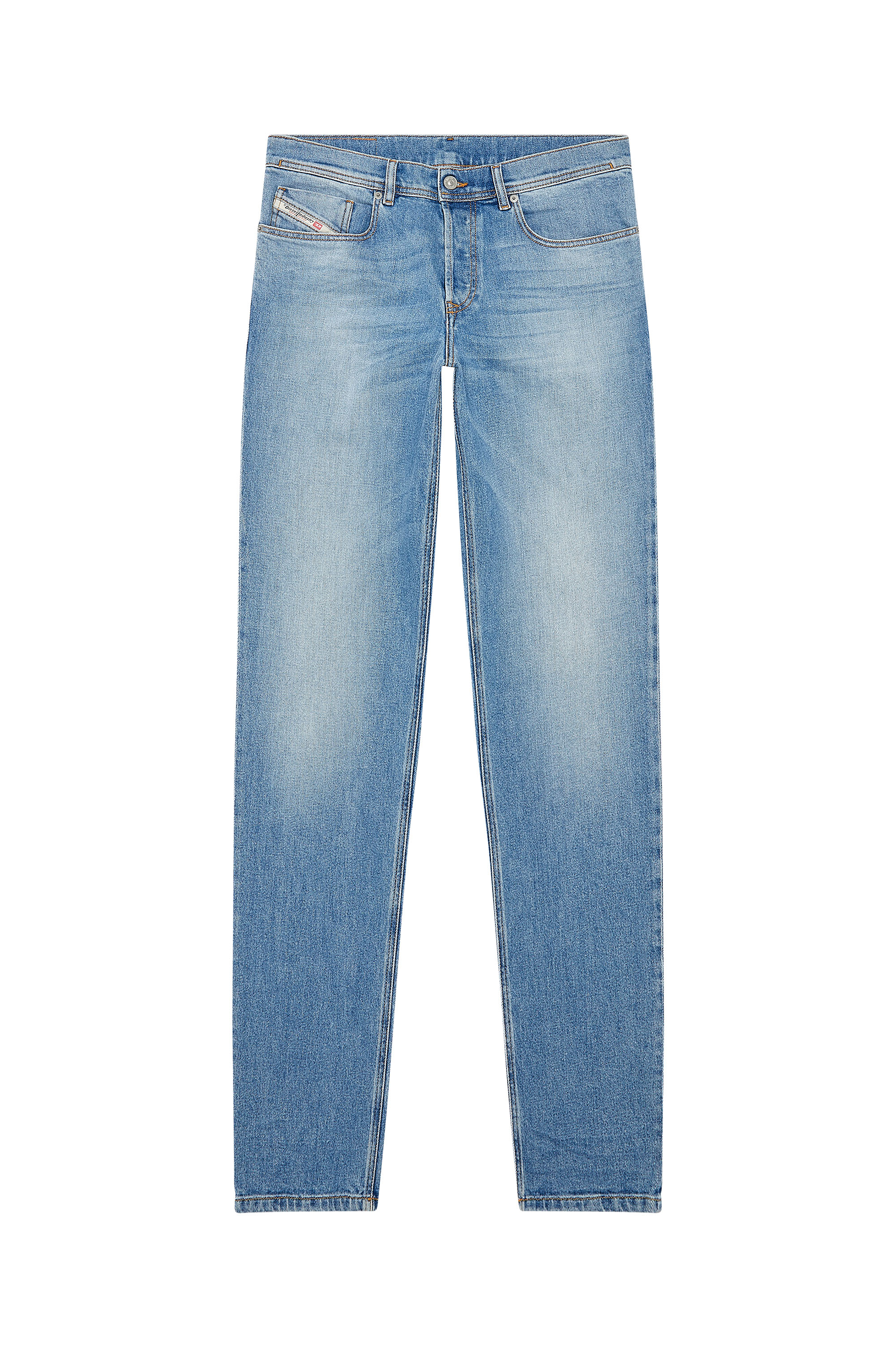 Diesel - Tapered Jeans 2023 D-Finitive 09F81, Medium blue - Image 5