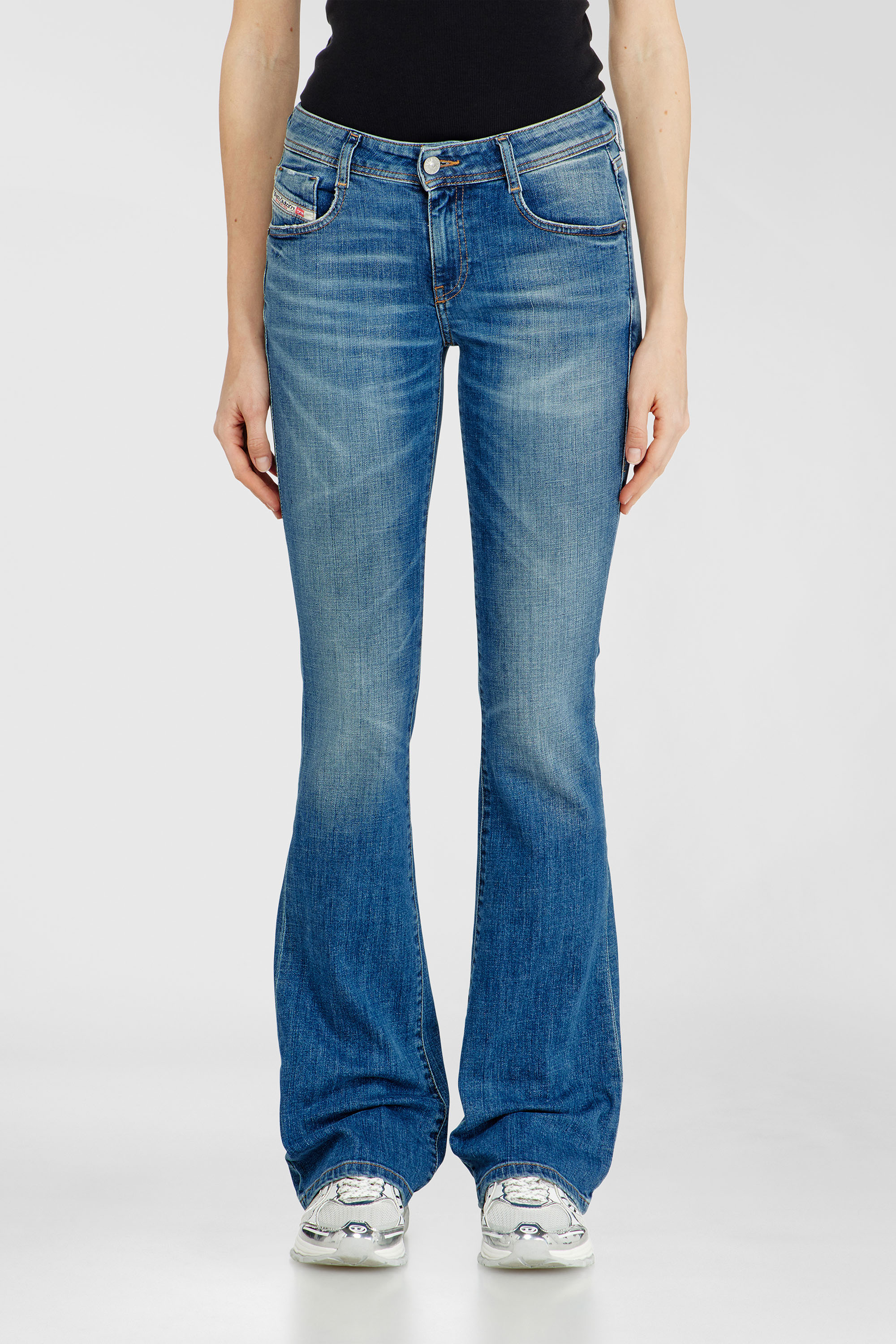 Diesel - Woman's Bootcut Jeans 1969 D-Ebbey 09J33, Medium blue - 1