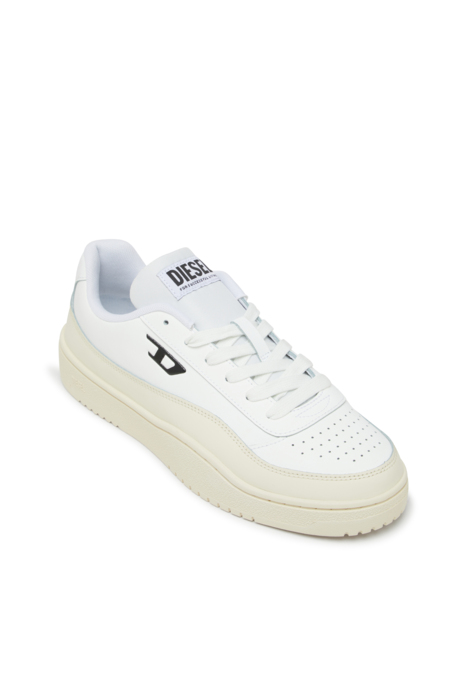 S-TRACKER-D LOW, White/Beige Diesel - S-TRACKER-D LOW, Man's S-Tracker-D-Low top sneaker in White/Beige - 6