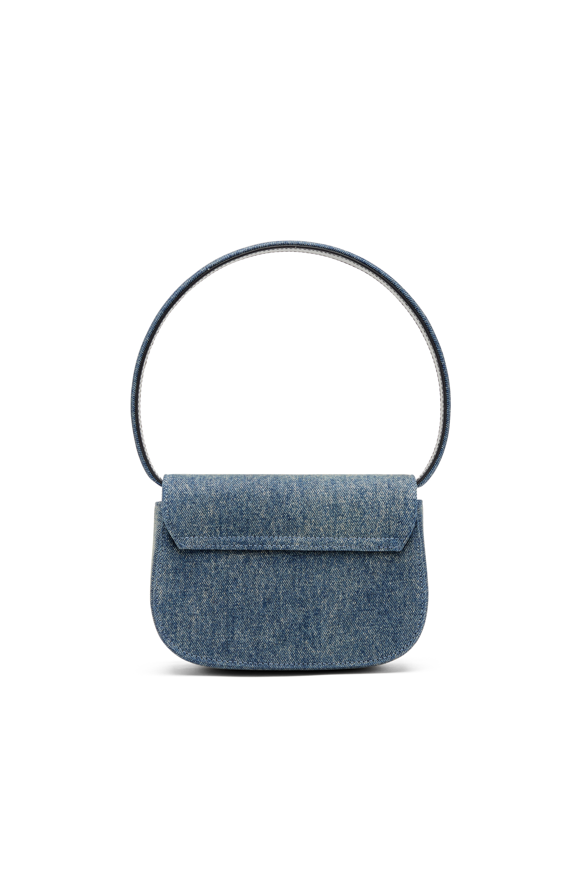 Diesel - 1DR, Woman's 1DR-Iconic shoulder bag in solarised denim in Blue - 2