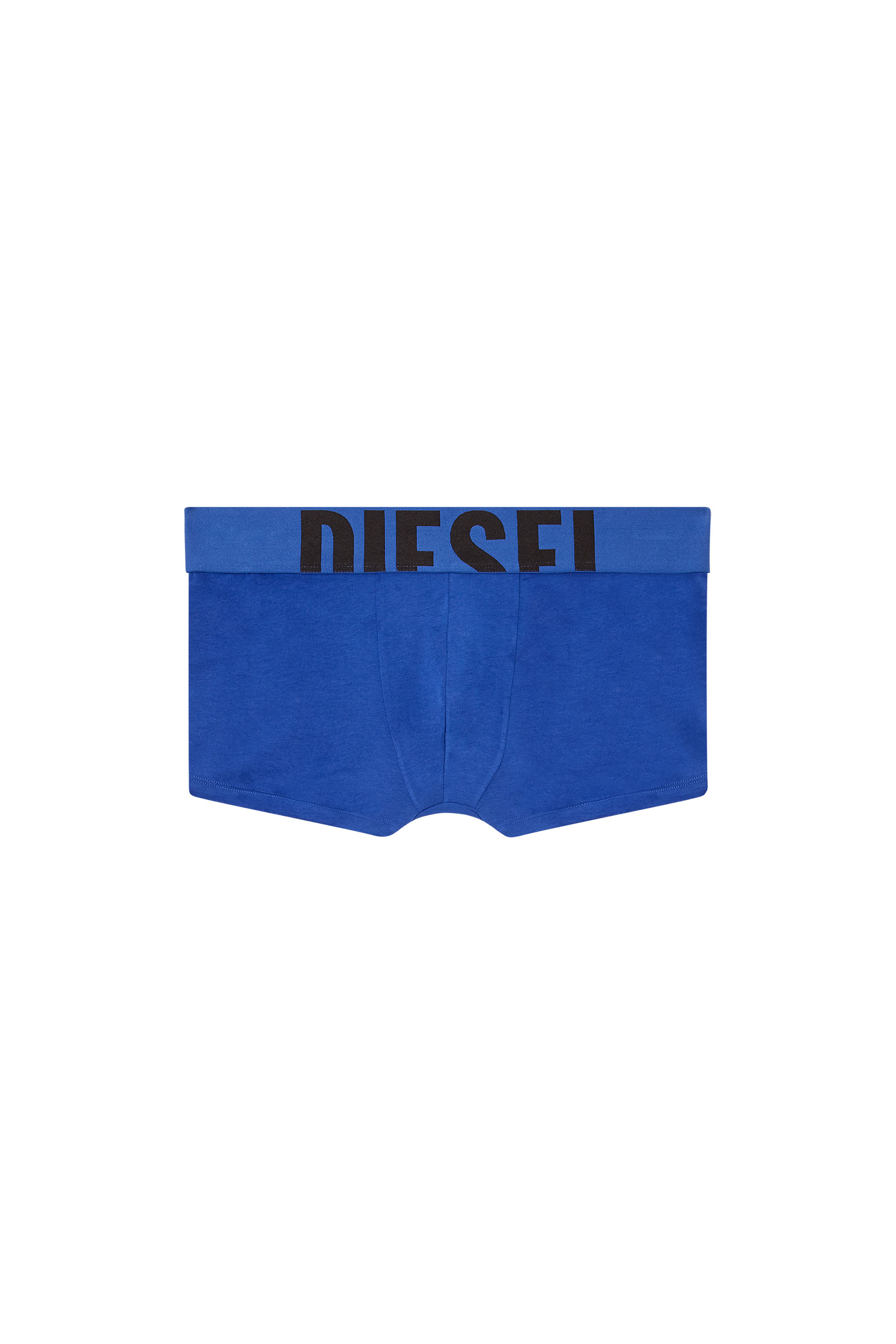 Diesel - DAMIEN-D-POP-55, Man's Boxer briefs with cut-off logo in Blue - 4