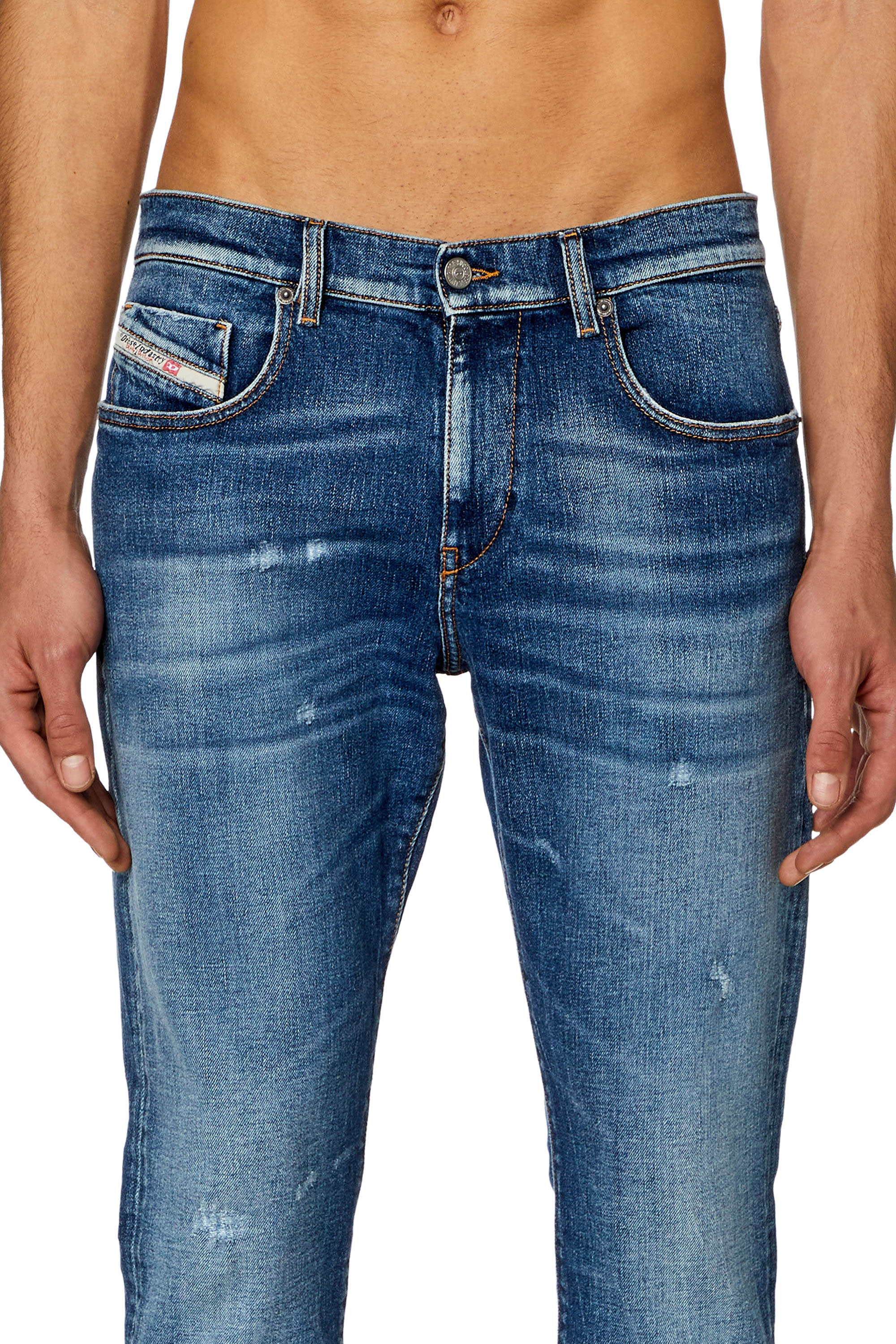 Diesel - Slim Jeans 2019 D-Strukt 007T3, Medium blue - Image 5