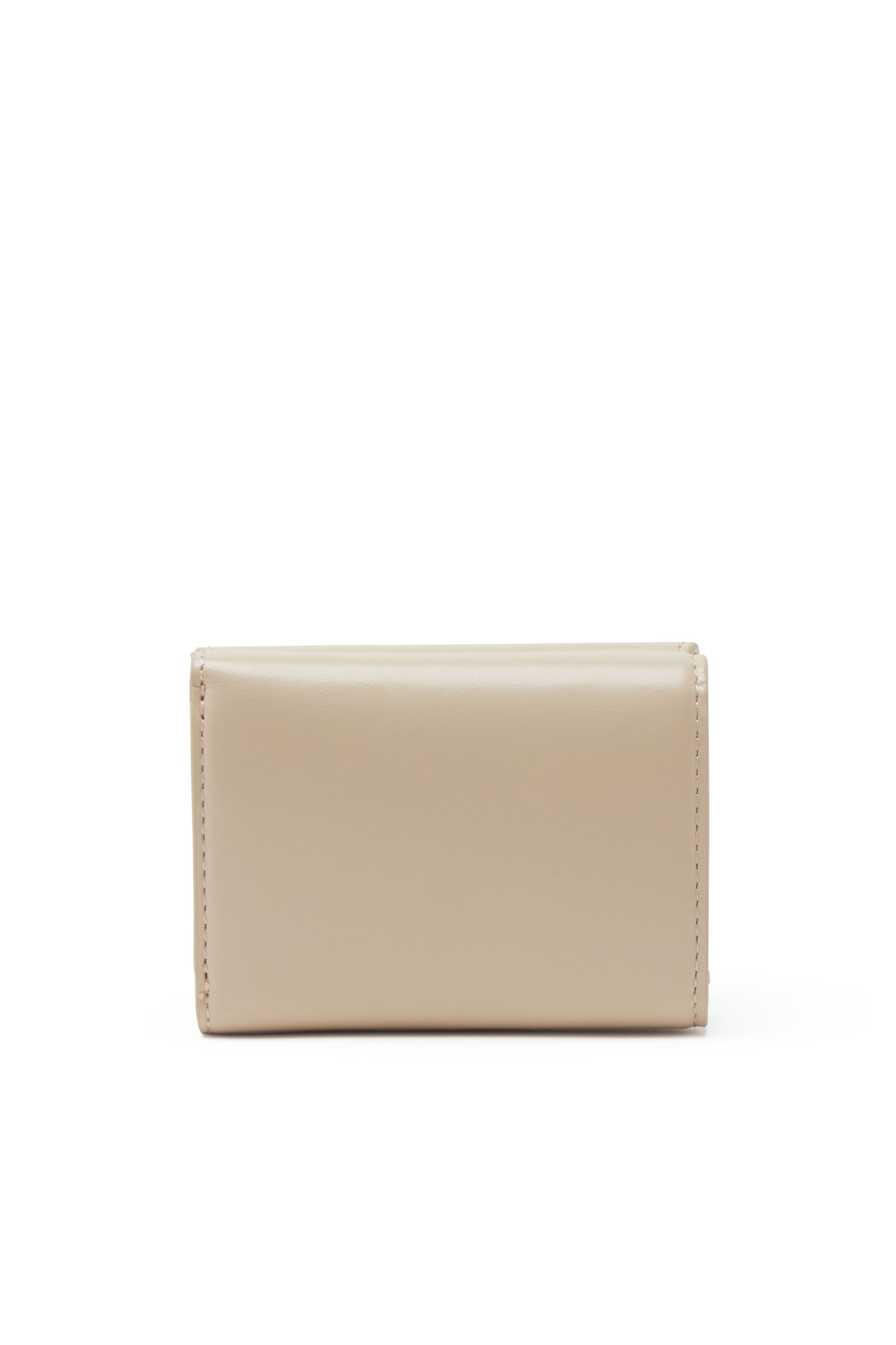 Diesel - 1DR TRI FOLD COIN XS II, Woman's Tri-fold wallet in leather in Beige - 2