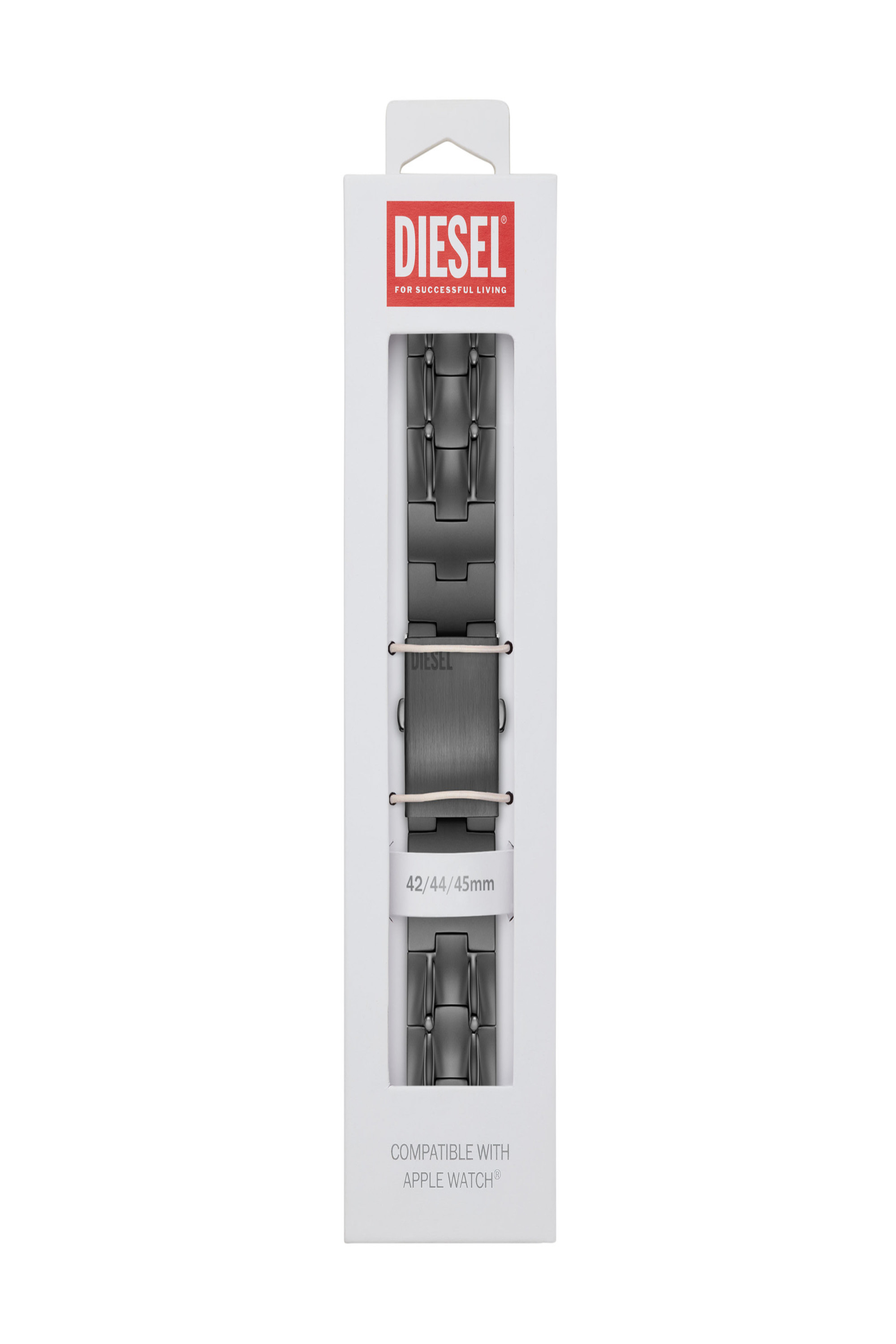 Diesel - DSS0015, Unisex's stainless steel Band for Apple watch&reg;, 42/44/45mm in Grey - 2