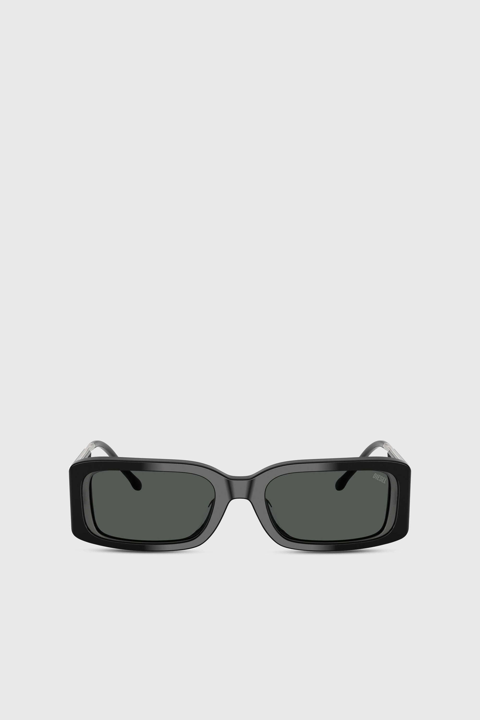 Diesel - 0DL2017U, Unisex's Rectangle sunglasses in Black - 1