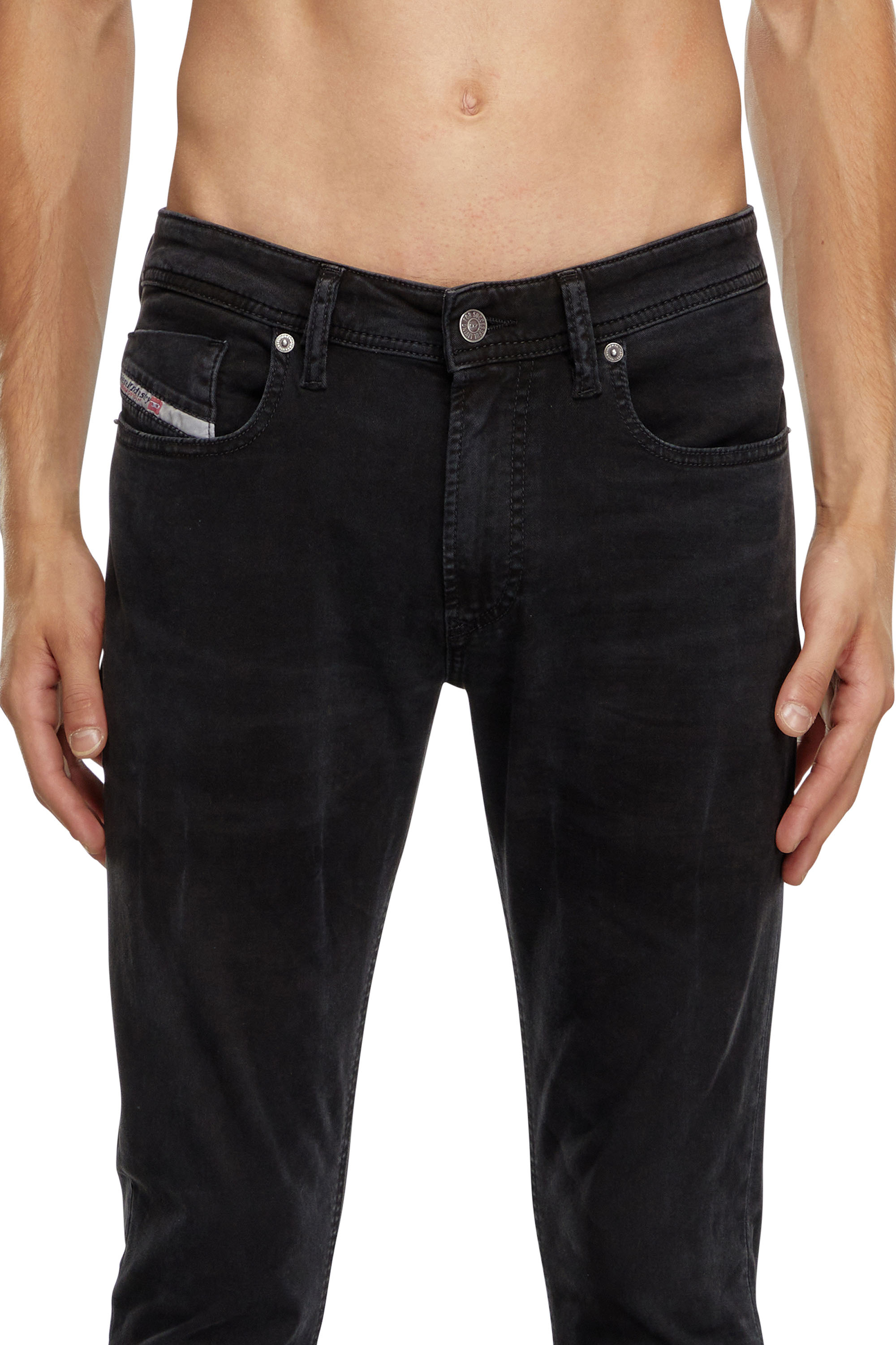 Diesel - Man's Skinny Jeans 1979 Sleenker 0ENAK, Black - 5