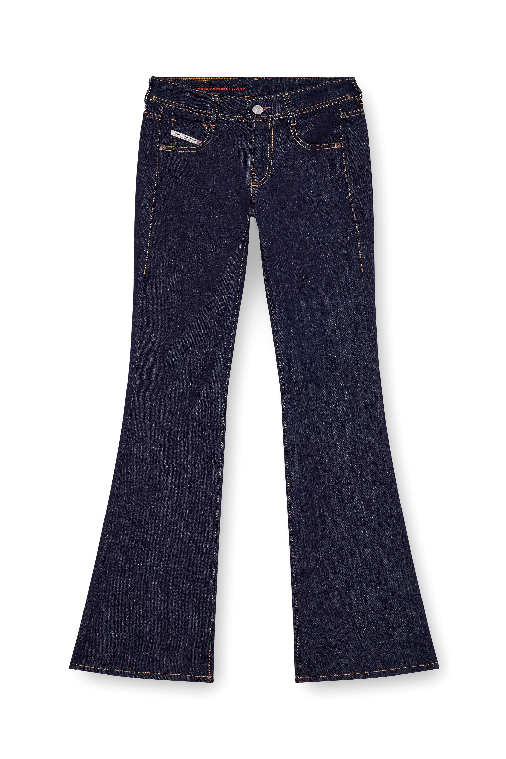 Bootcut Jeans 1969 D-Ebbey Z9B89, Dark Blue Diesel - Woman's Bootcut Jeans 1969 D-Ebbey Z9B89, Dark Blue - 2