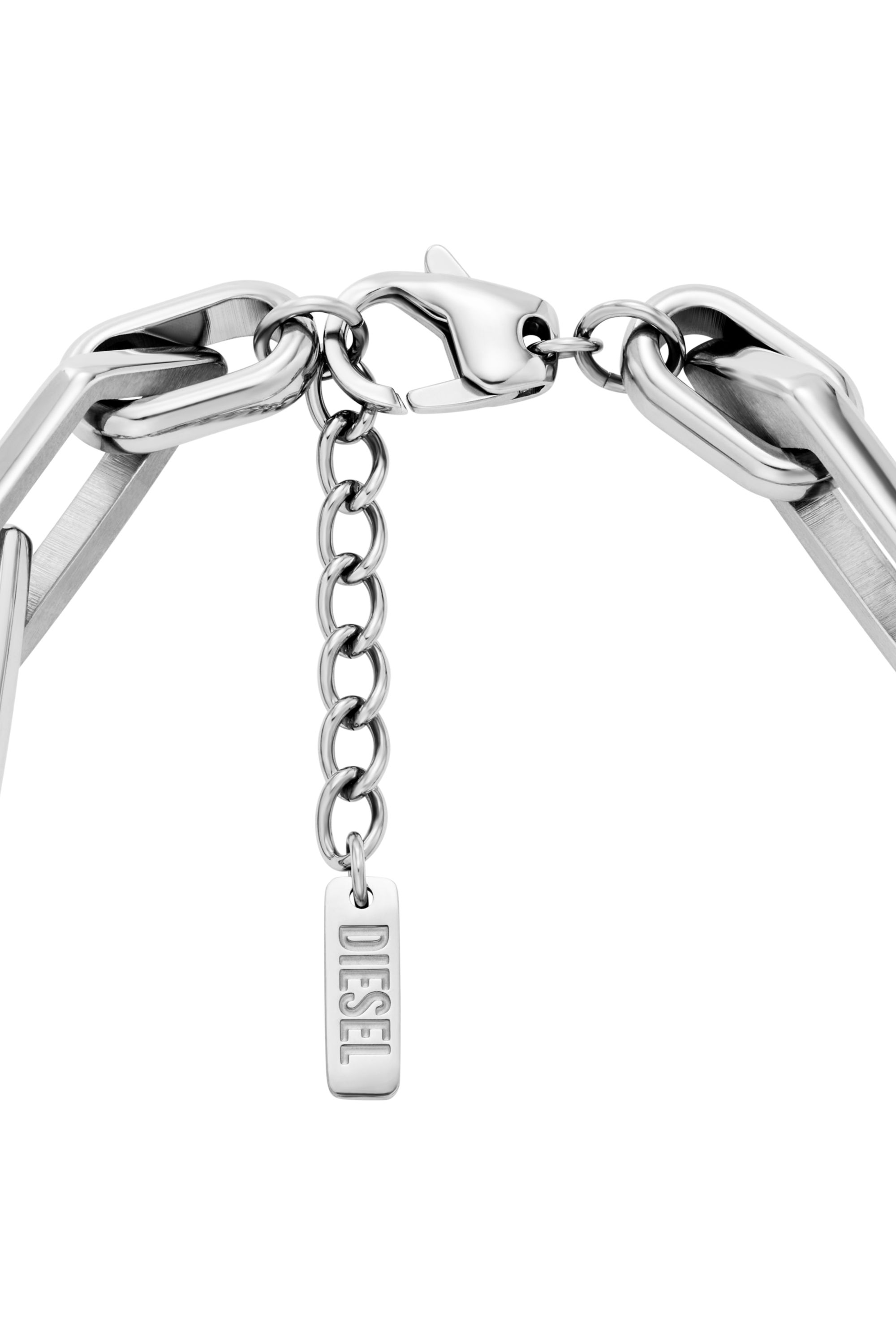 Diesel - DX1577040 JEWEL, Unisex's Stainless Steel Chain Bracelet in Silver - 2