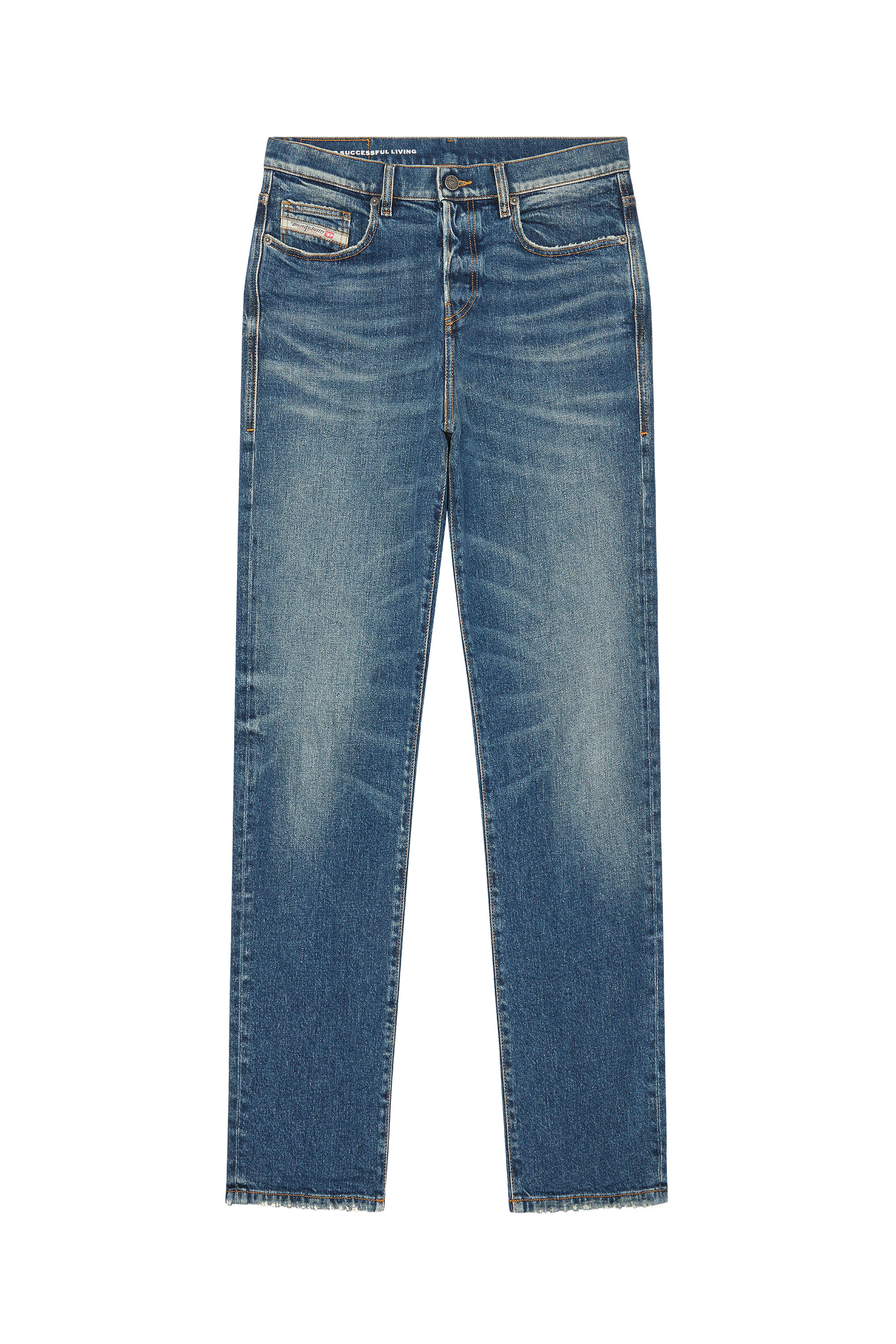 Diesel - Straight Jeans 2020 D-Viker 007L1, Medium blue - Image 5
